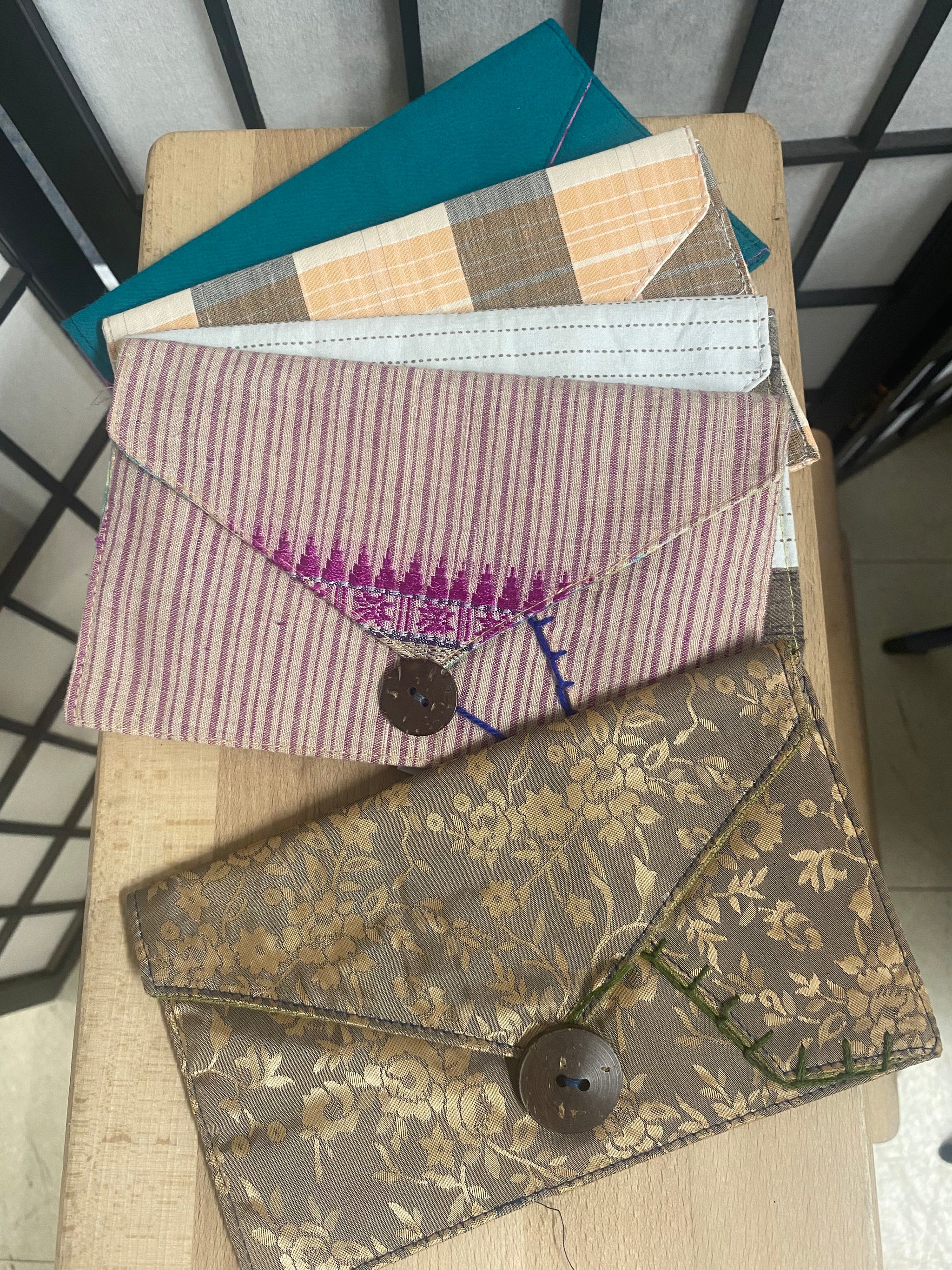 Fair Trade Button Purse Assorted