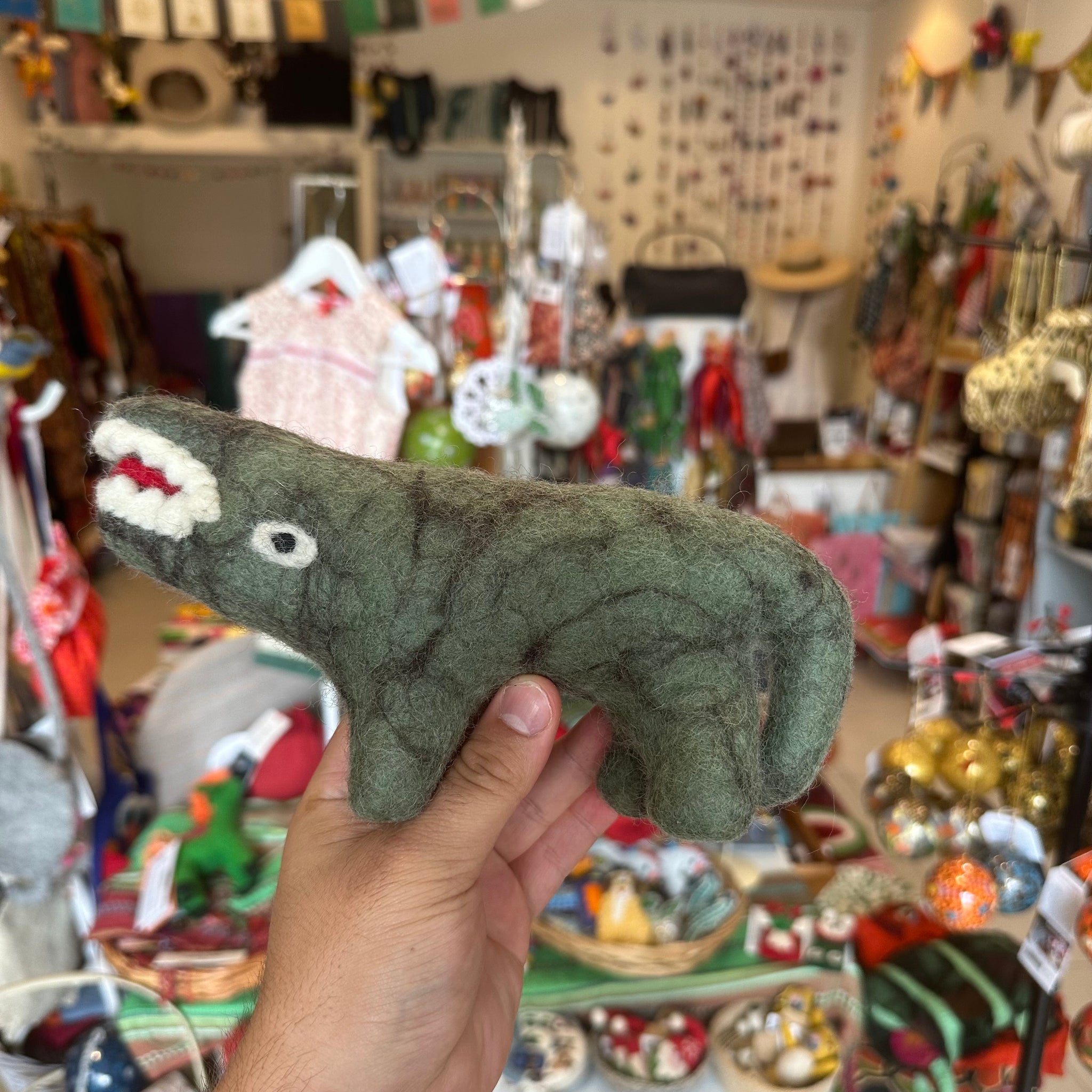 LWH- Felt Crocodile Toy