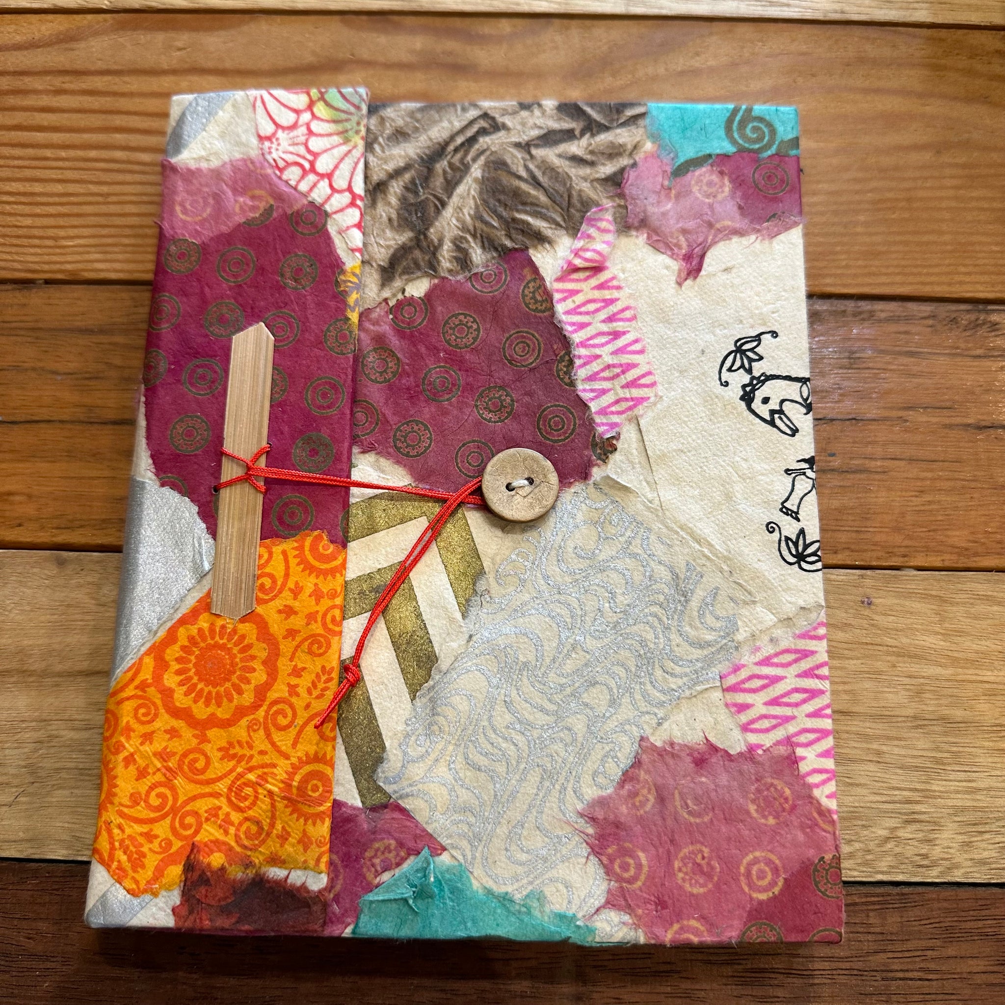 LWH Multi coloured Paper Journal