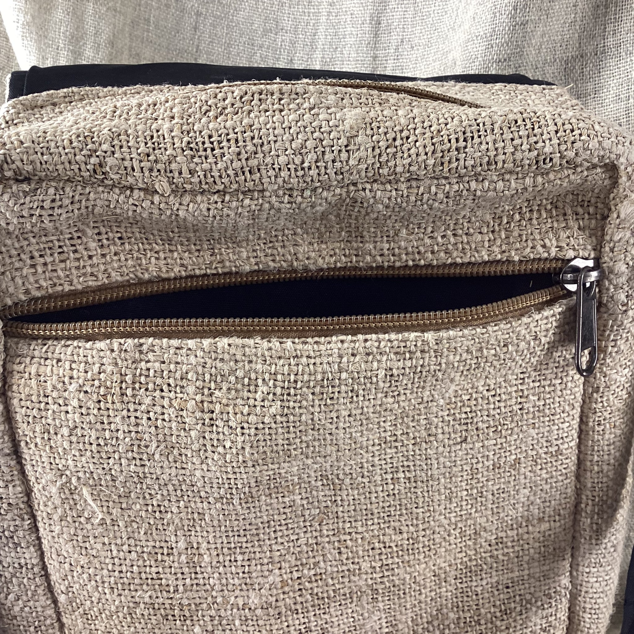 LWH Hemp & Recycled Silk Shoulder Bag