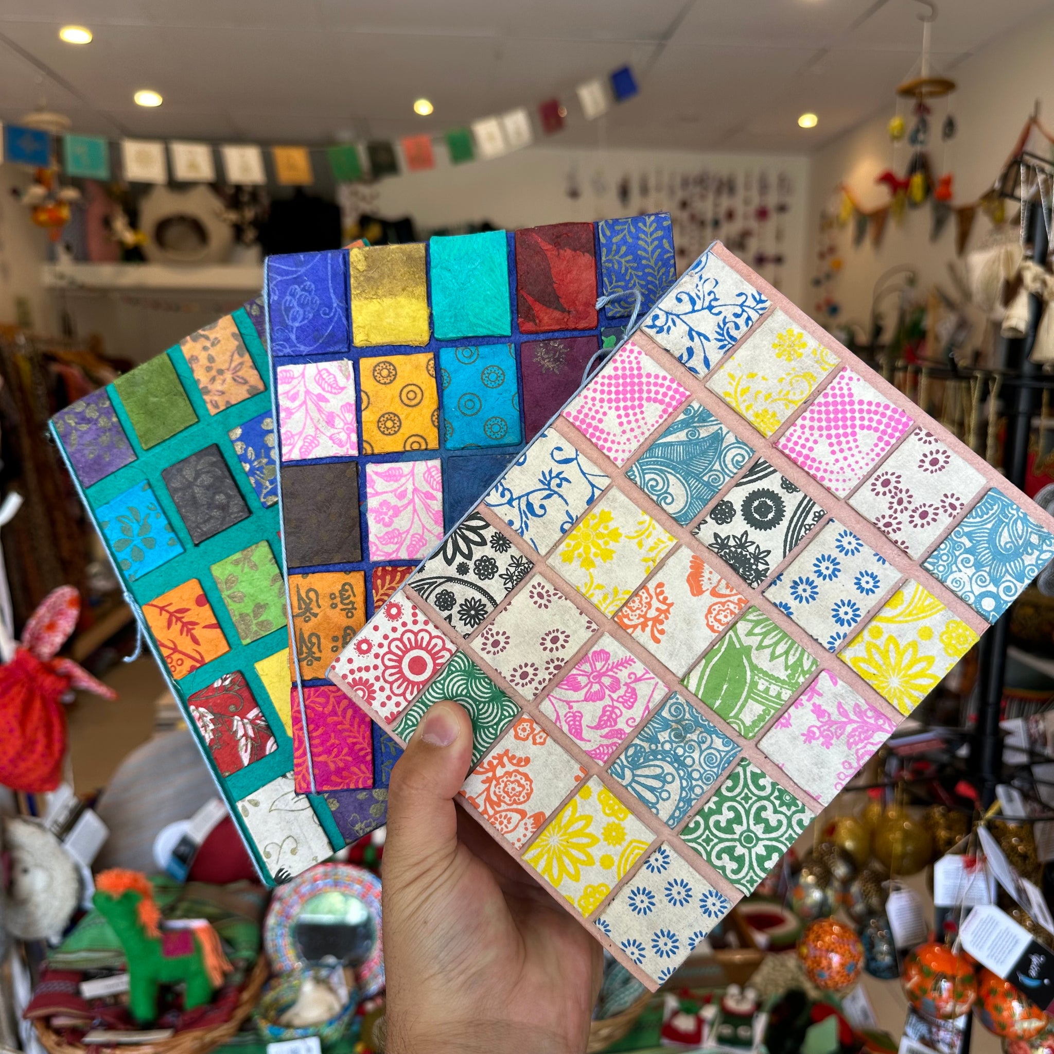 LWH Large Square Pattern Journal