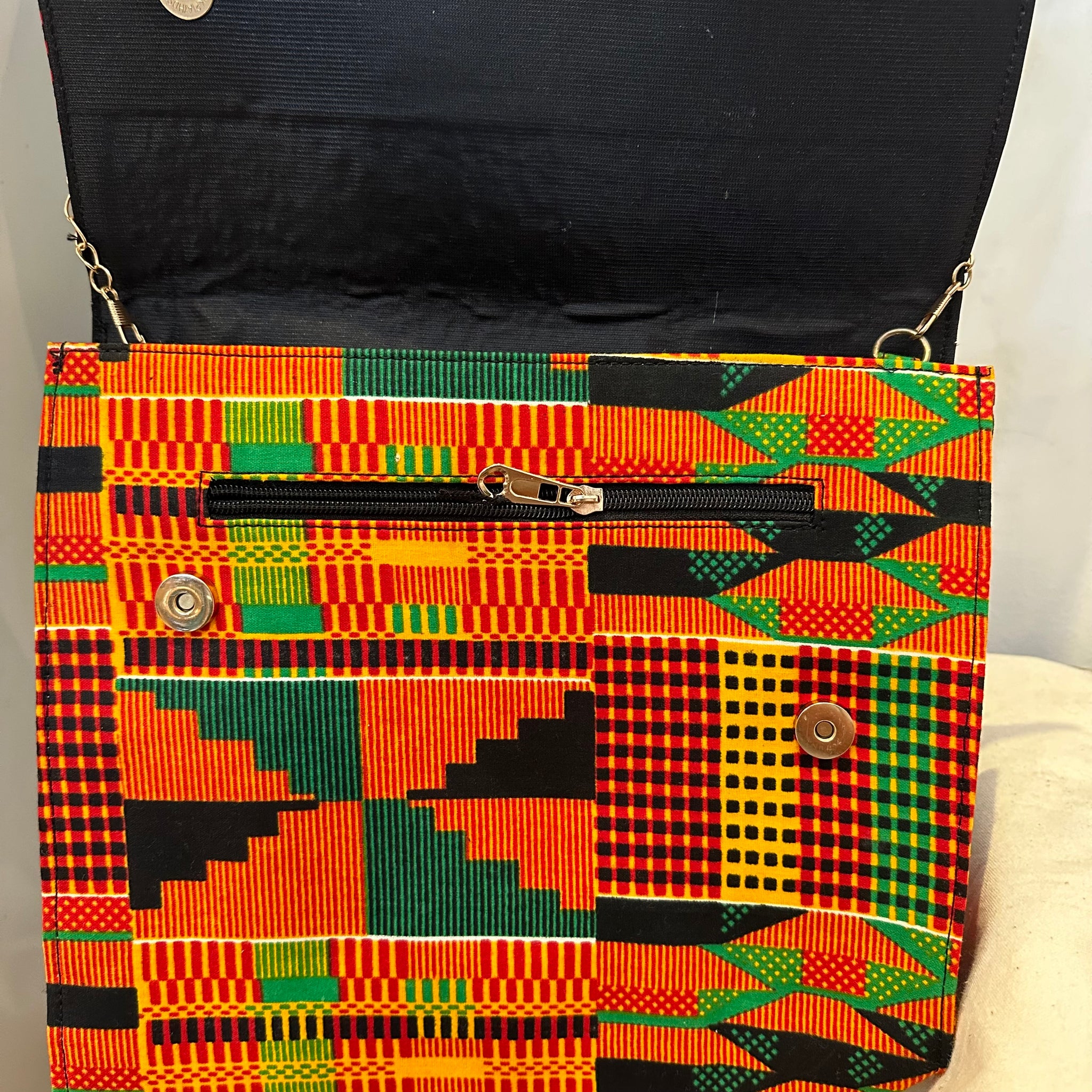 LWH - Cotton Handbag with Chain