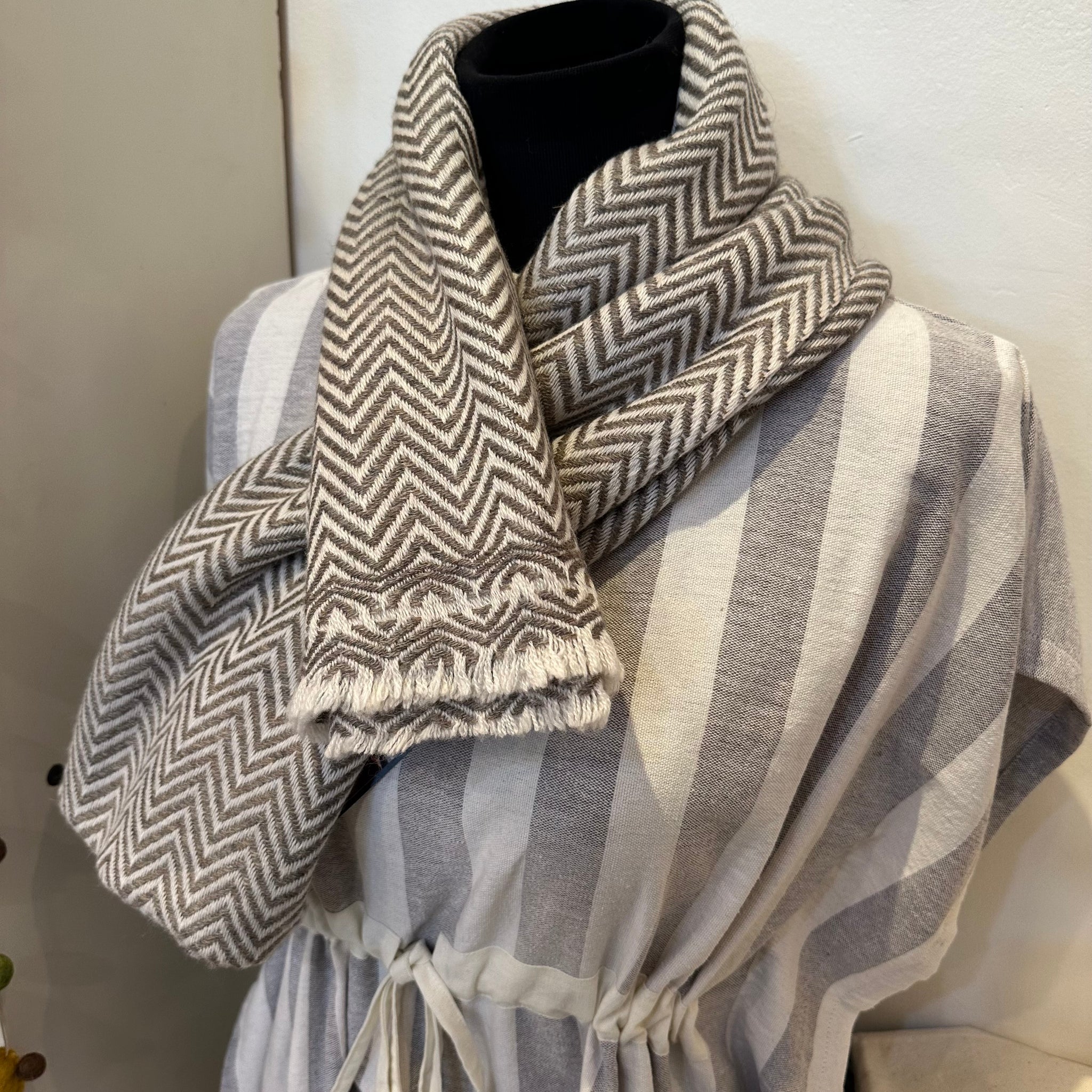 LWH Patterned Cashmere Shawl