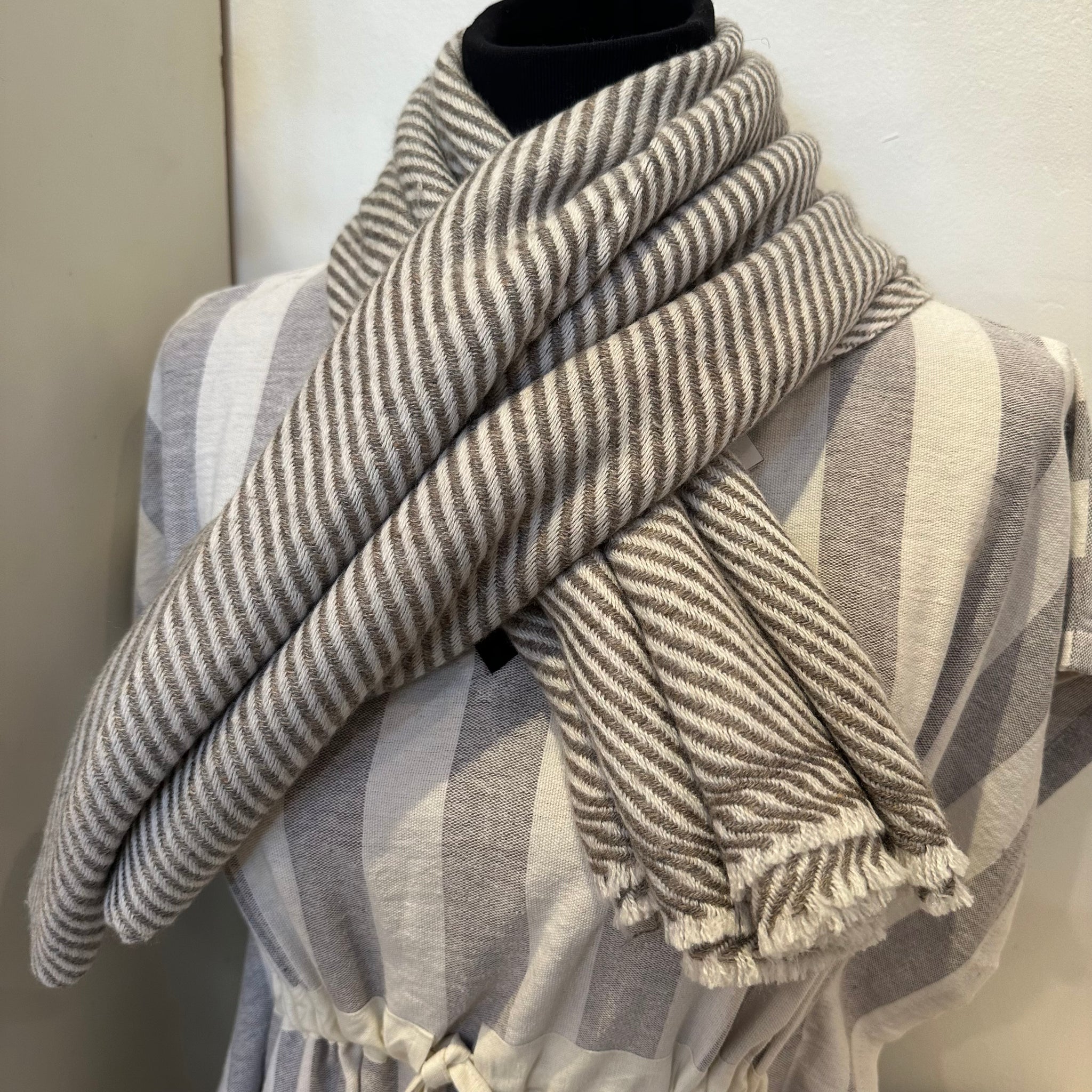 LWH Patterned Cashmere Shawl