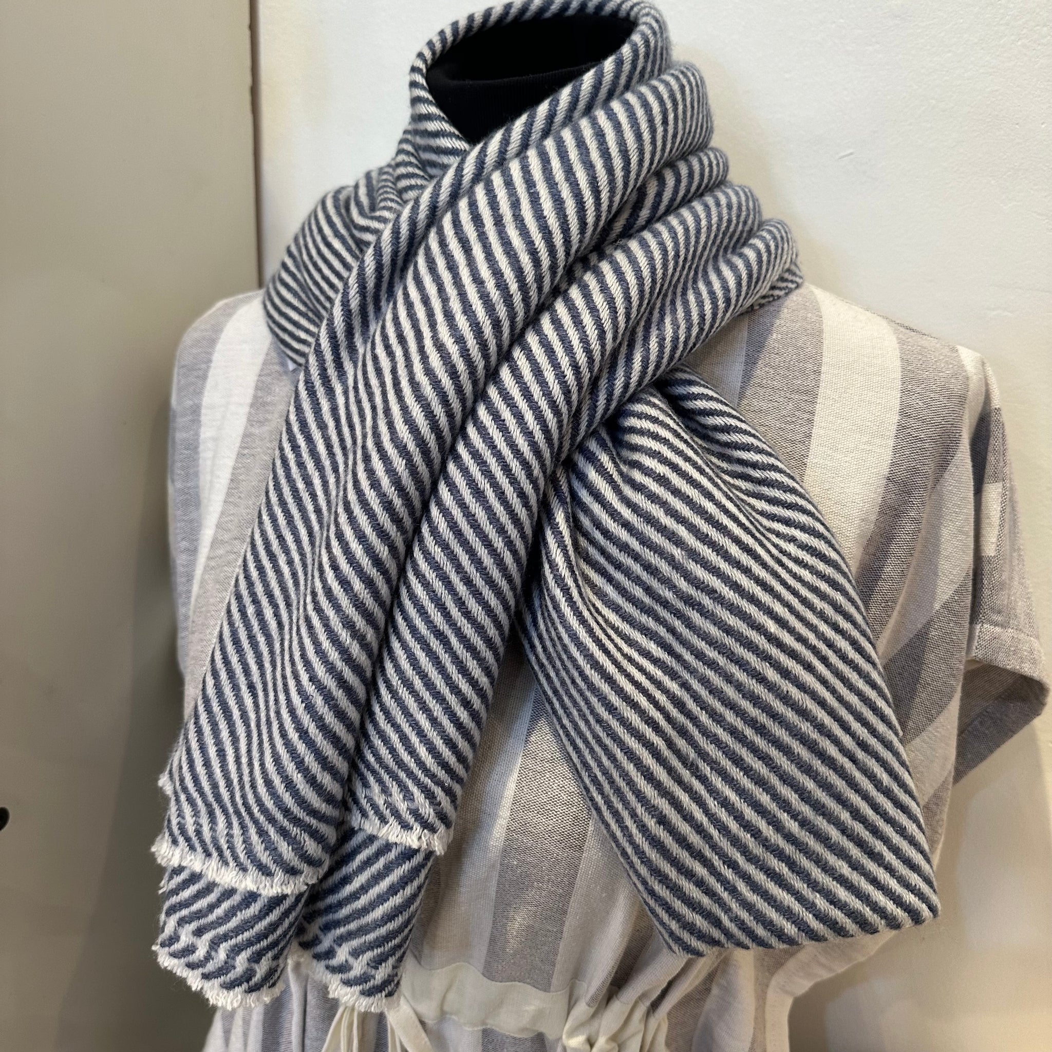 LWH Patterned Cashmere Shawl