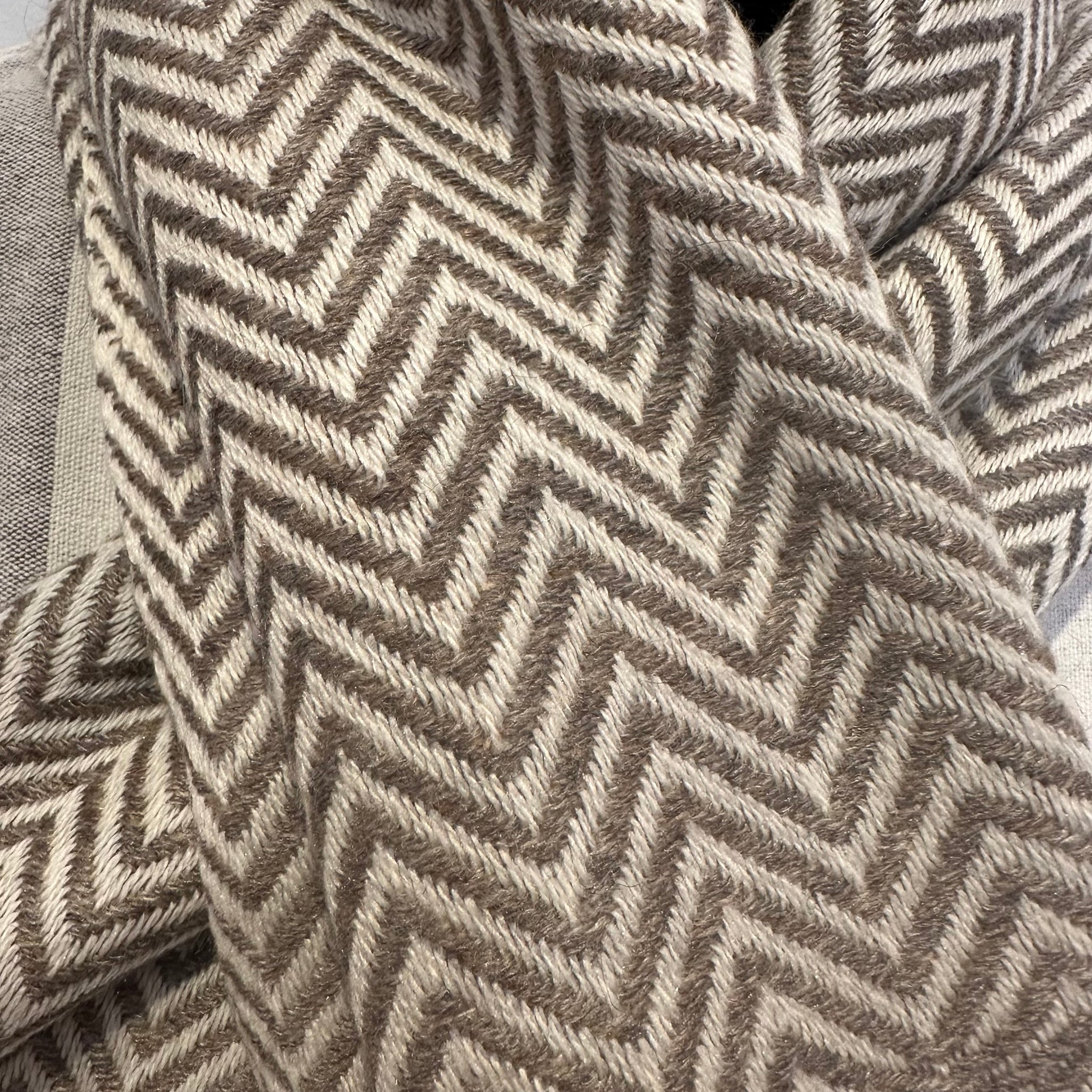 LWH Patterned Cashmere Shawl
