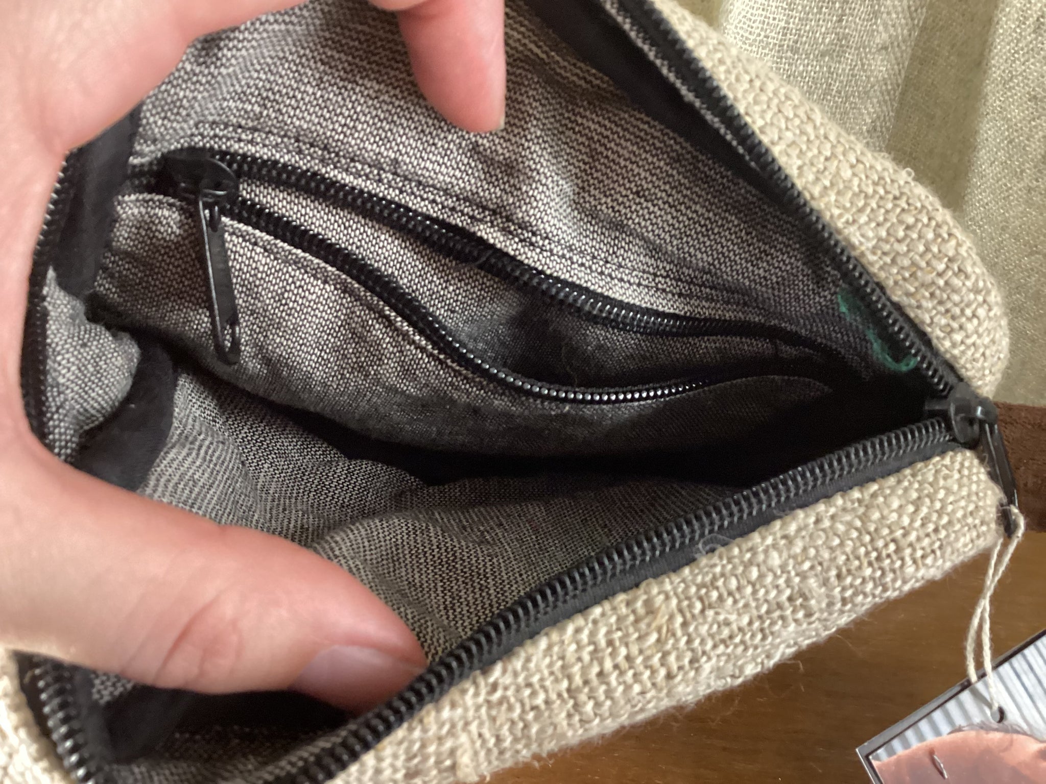 LWH-Hemp Recycled Cotton Shoulder Bag