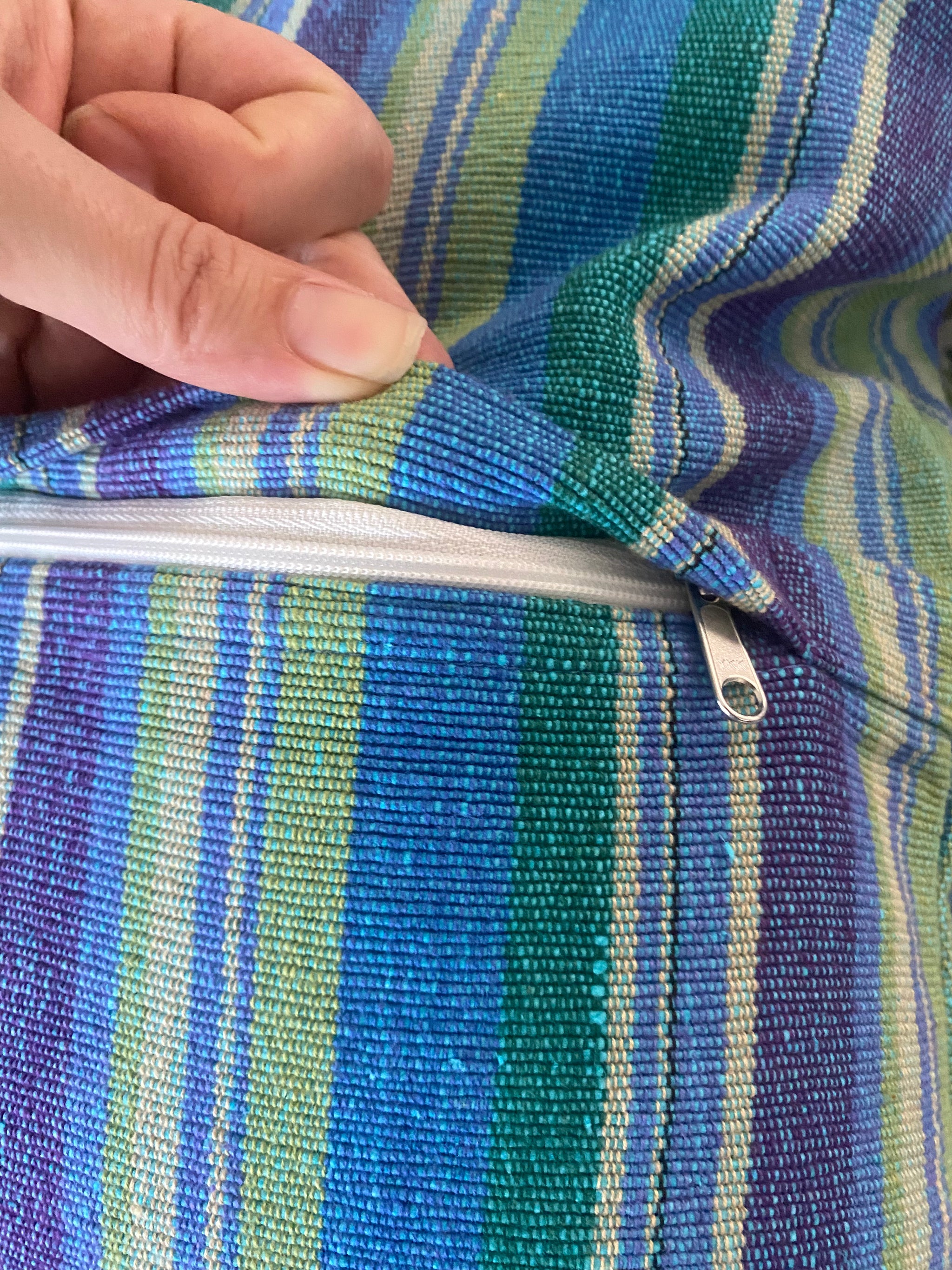 Fair Trade Cushion blue collection