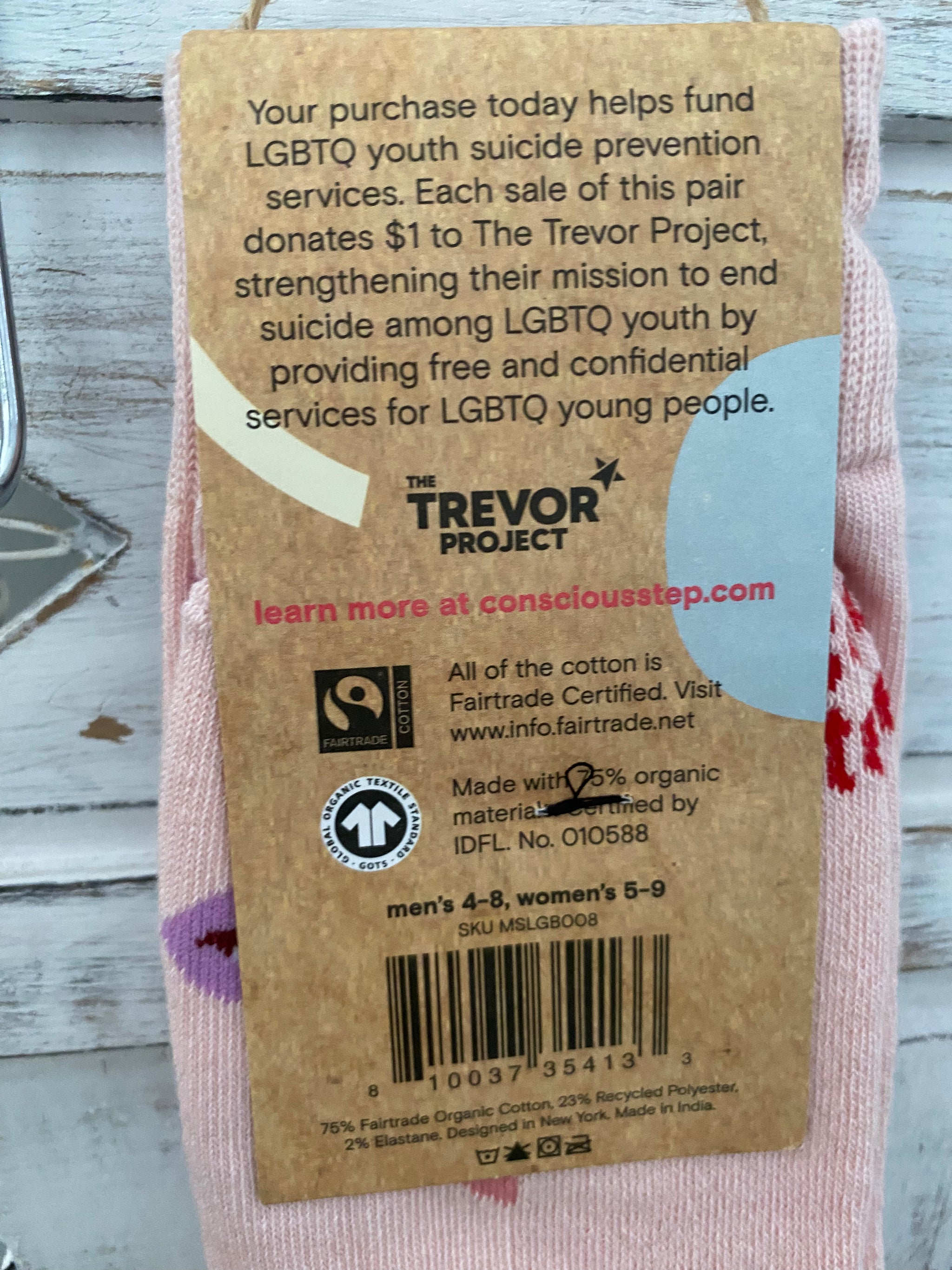 Fairtrade Socks that Save LGBTQ Lives