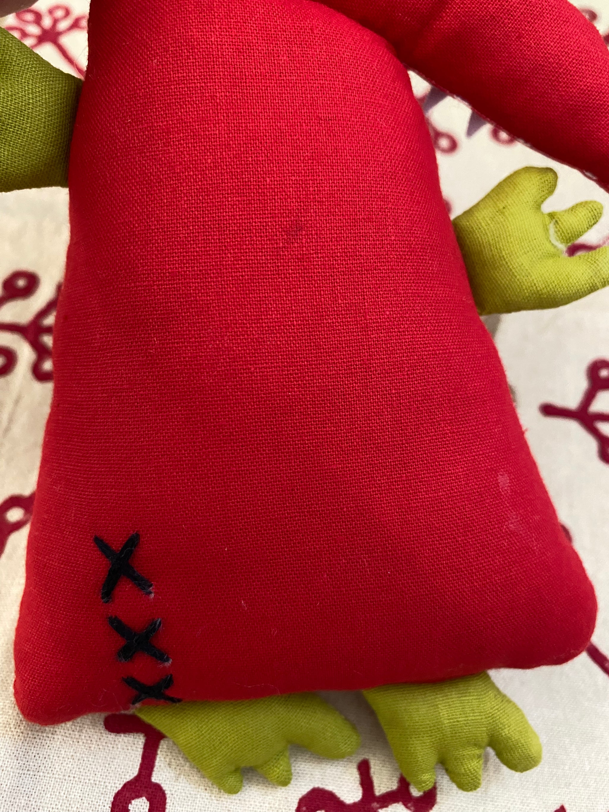 Smile the Crocodile β Handmade Cotton Soft Toy β Fair Trade (Sasha India)