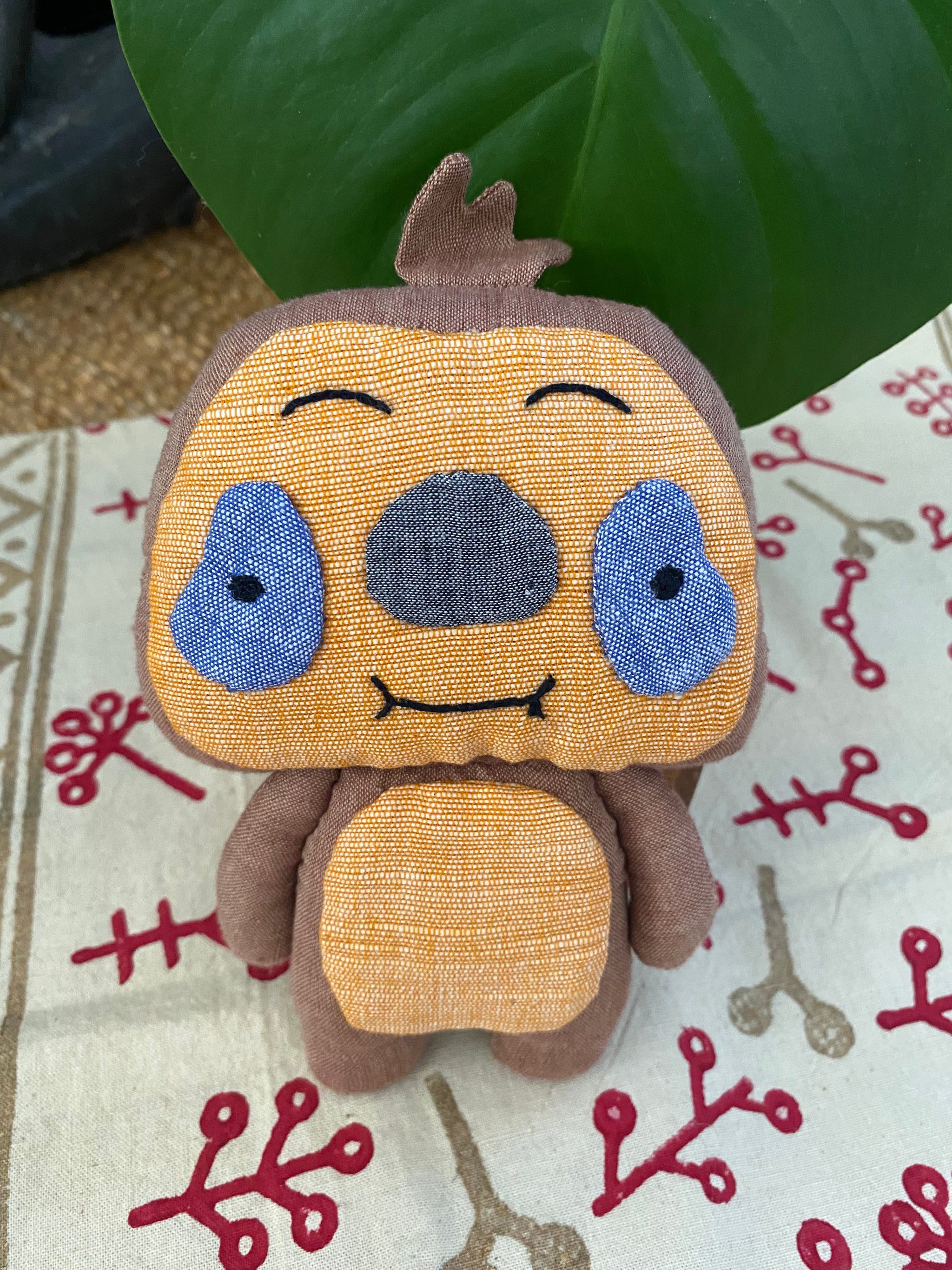Dozy the Sloth – Handmade Cotton Soft Toy – Fair Trade (Sasha India)