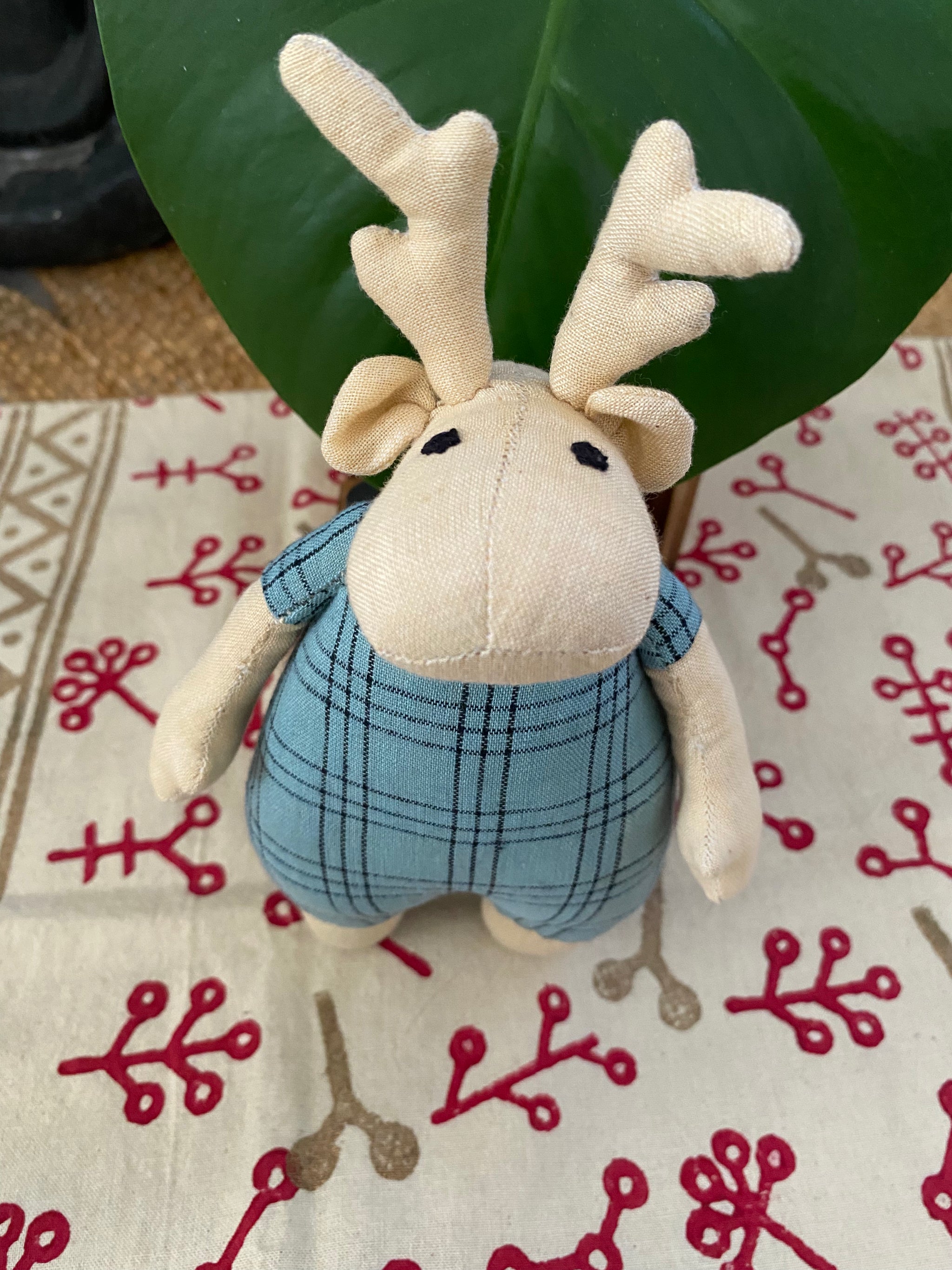 PJ the Donkey – Handmade Fair Trade Soft Toy (Sasha India)