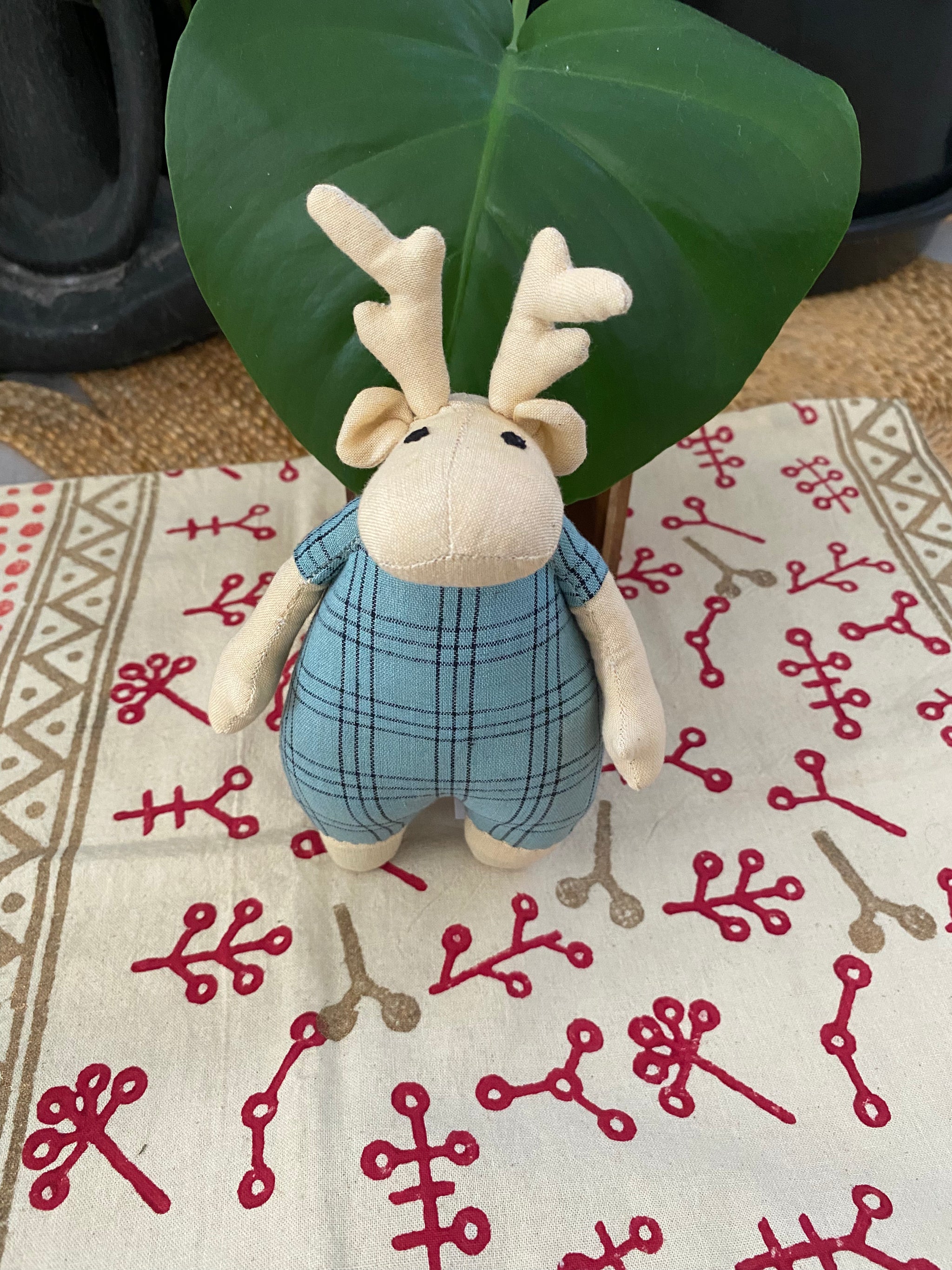 PJ the Donkey – Handmade Fair Trade Soft Toy (Sasha India)