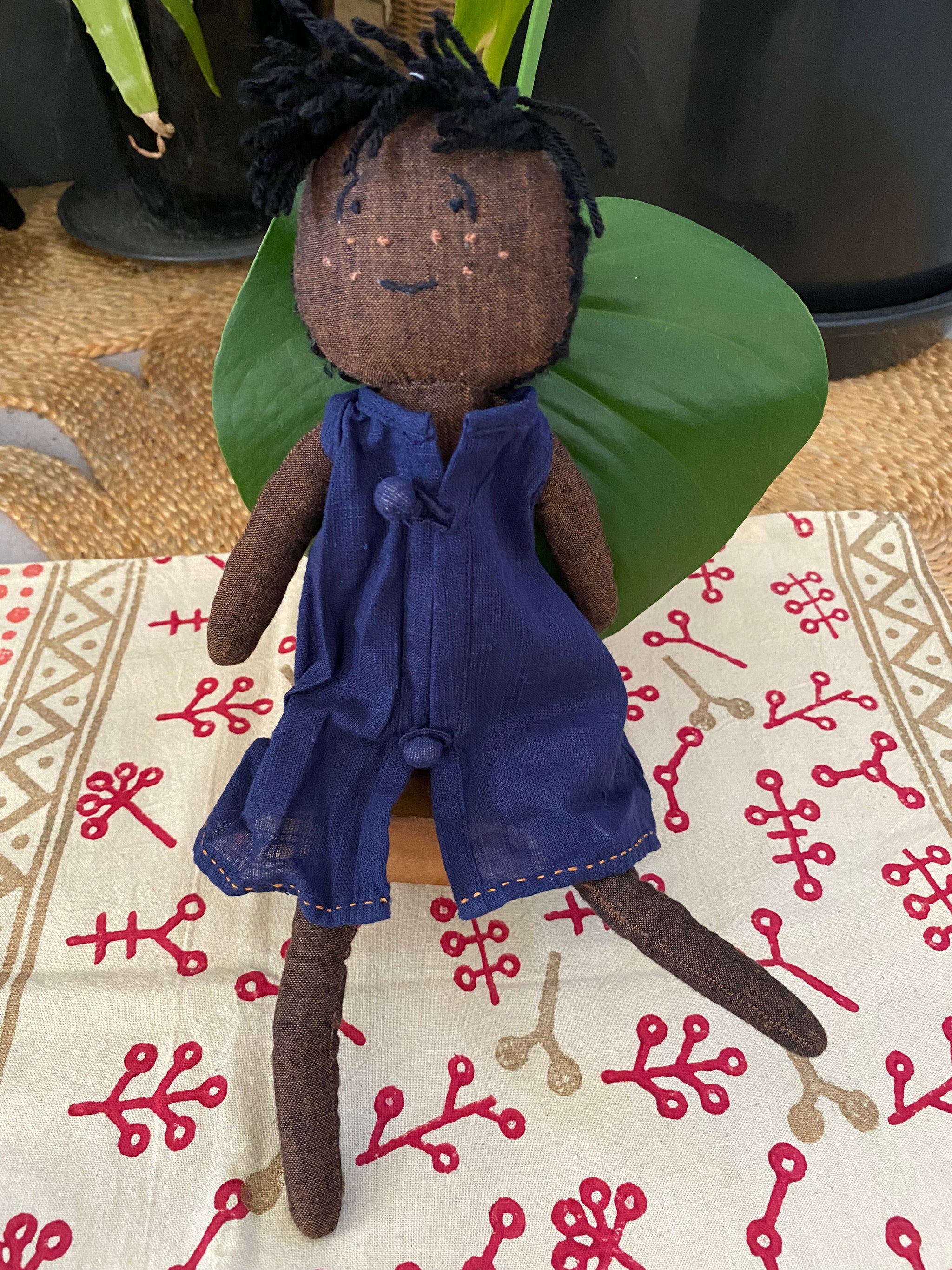 Ravi – Handcrafted Soft Doll with Tunic – Ethical Toy, Fair Trade (Sasha India)