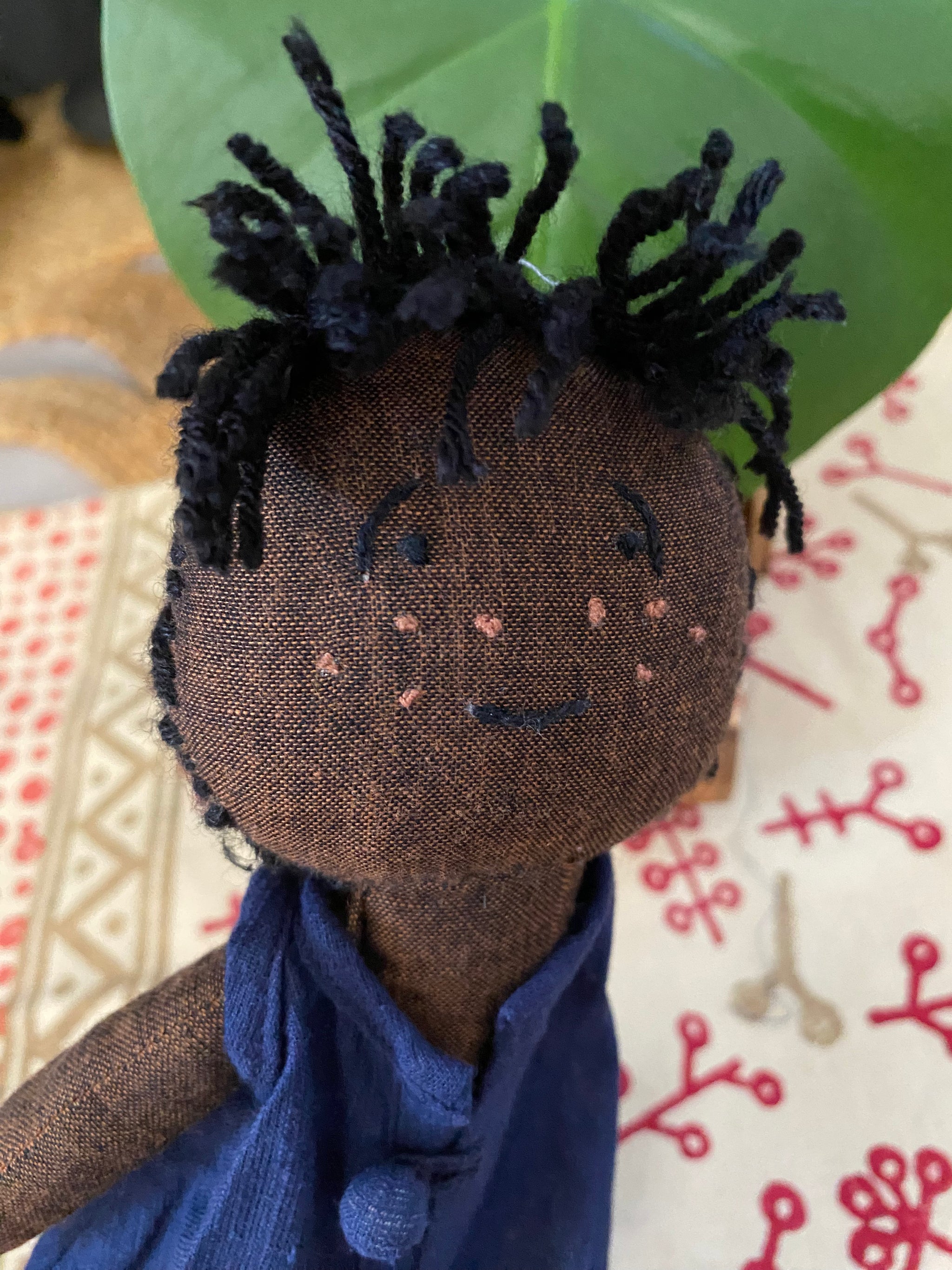 Ravi – Handcrafted Soft Doll with Tunic – Ethical Toy, Fair Trade (Sasha India)