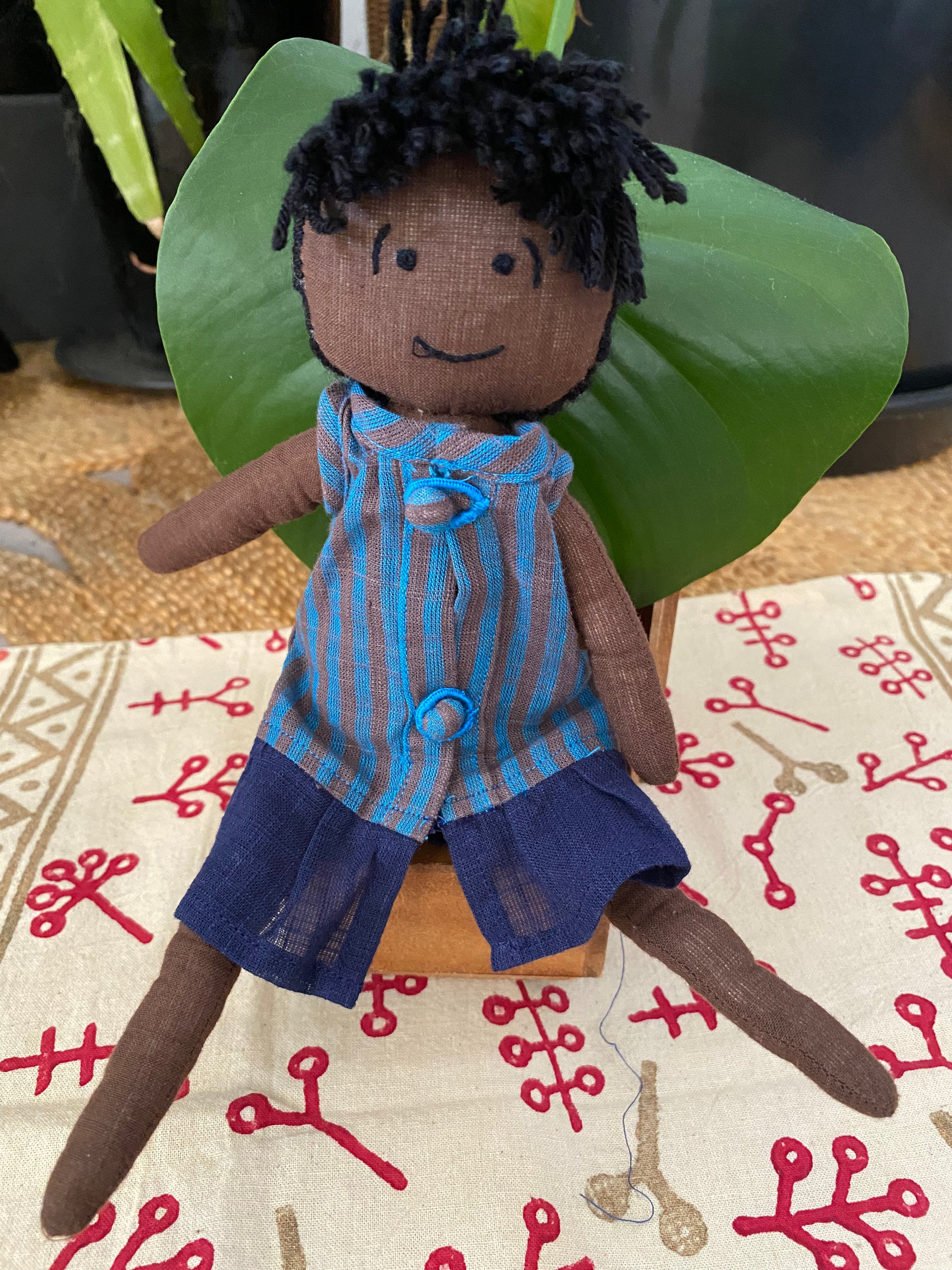 Pip – Handmade Soft Doll with Tunic | Fair Trade (Sasha India)