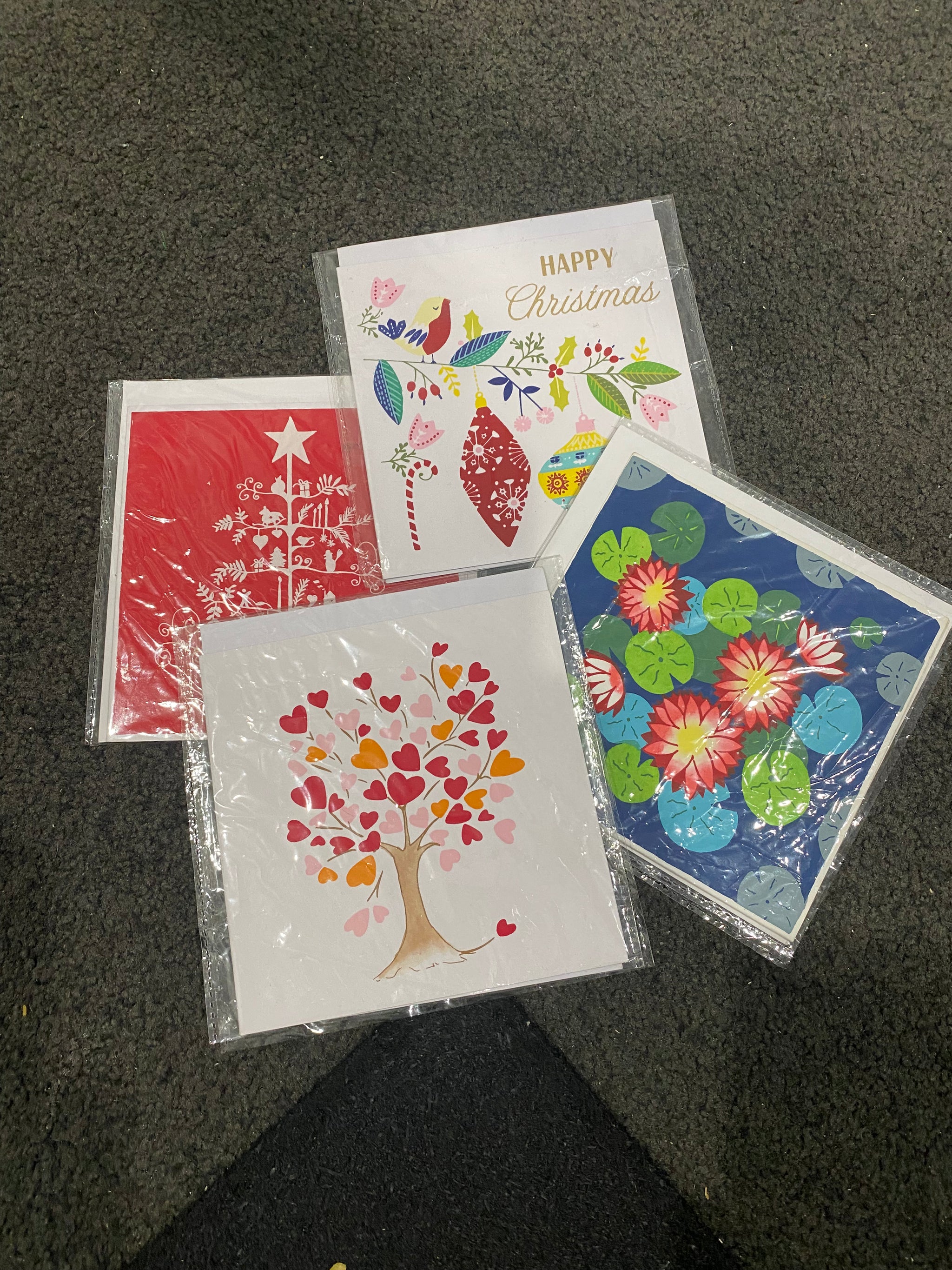 Assorted Greeting Cards – Handcrafted Designs – Fair Trade (Silence, Kolkata)