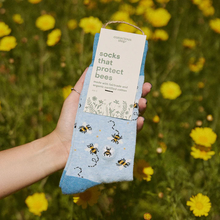 Fairtrade Socks That Protect Pollinators and Bees
