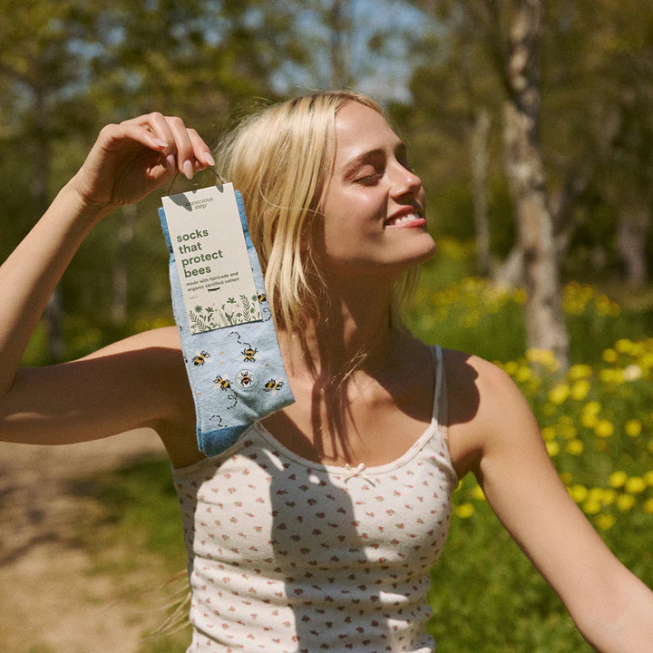 Fairtrade Socks That Protect Pollinators and Bees