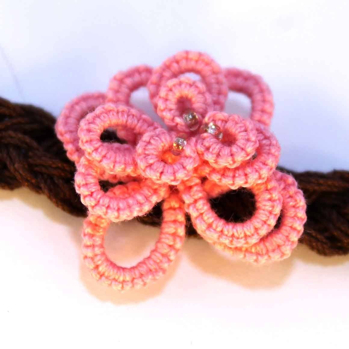 Fair Trade Tatted Headband Beauty Accessories Uplift Fair Trade