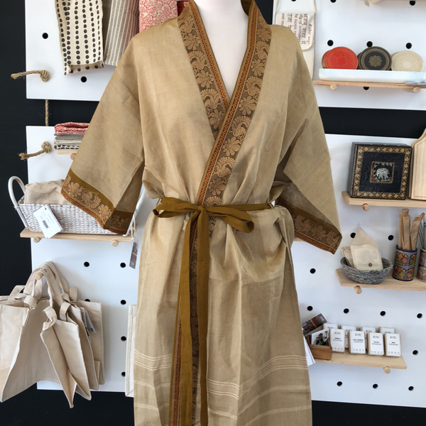 Fair Trade Ethical Butta Cotton Robe