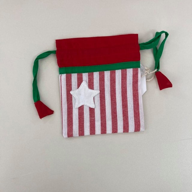 Fair Trade Cotton Christmas Gift Bags Small