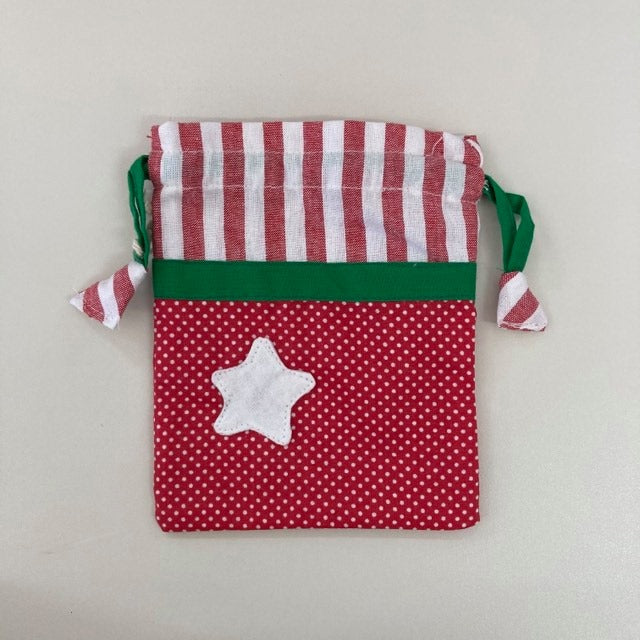 Fair Trade Cotton Christmas Gift Bags Small