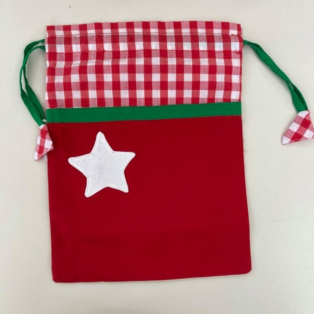 Fair Trade Cotton Christmas Gift Bags Large