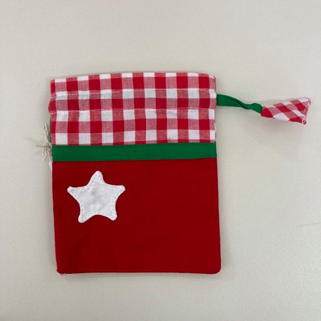 Fair Trade Cotton Christmas Gift Bags Small