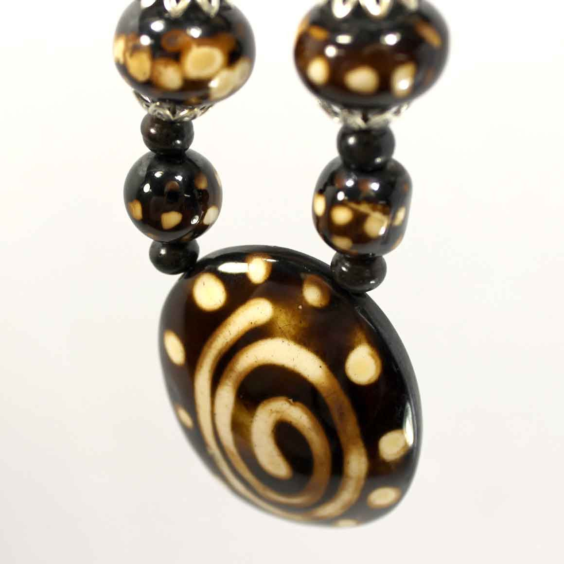 Fair Trade Ethical Tribal Medallion Necklace