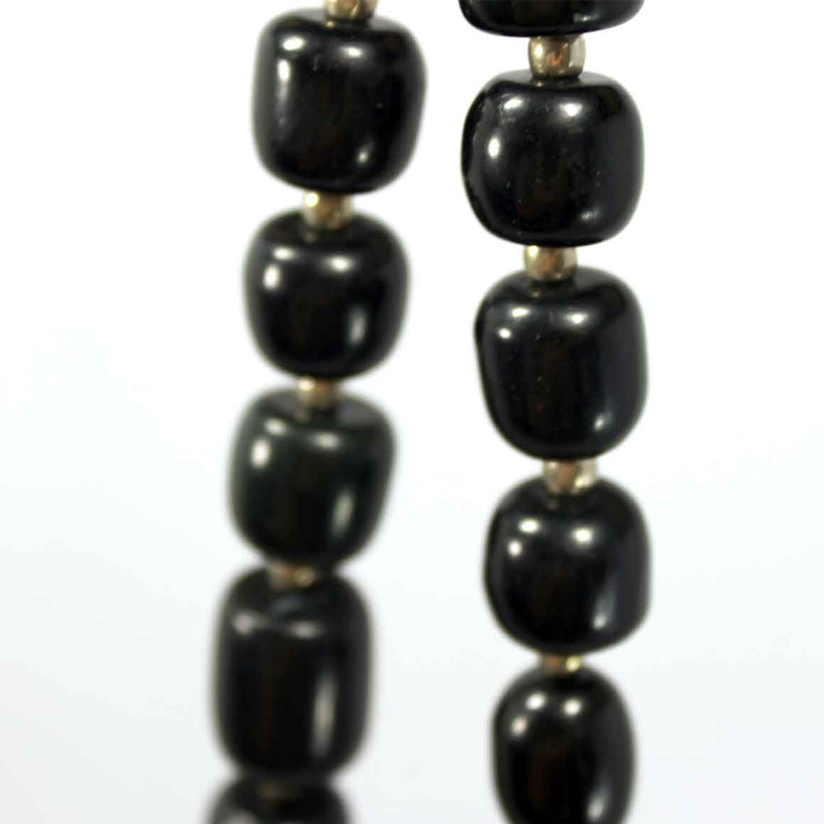 Fair Trade Ethical Black Olive Resin Necklace