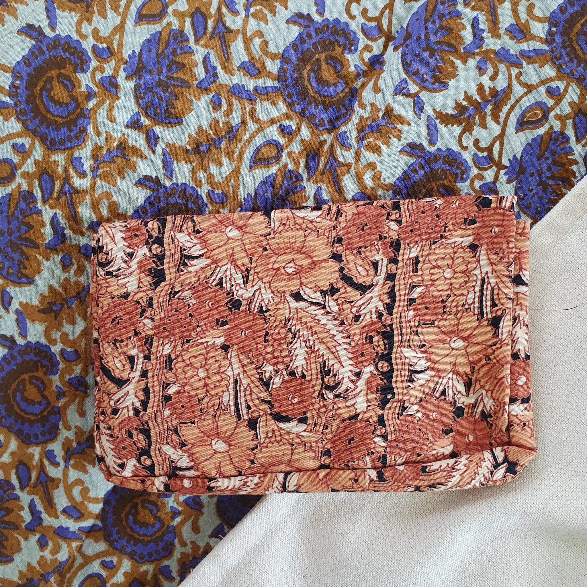 Fair Trade Fabric Covered Button Purse