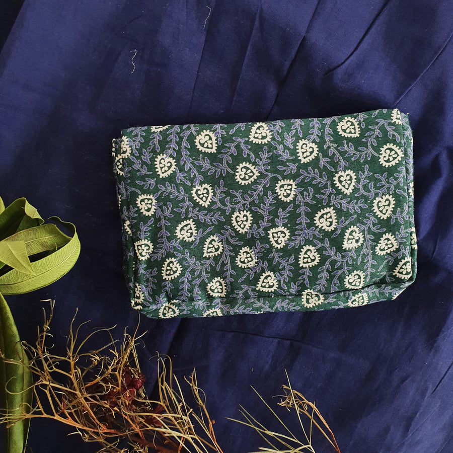 Fair Trade Fabric Covered Button Purse