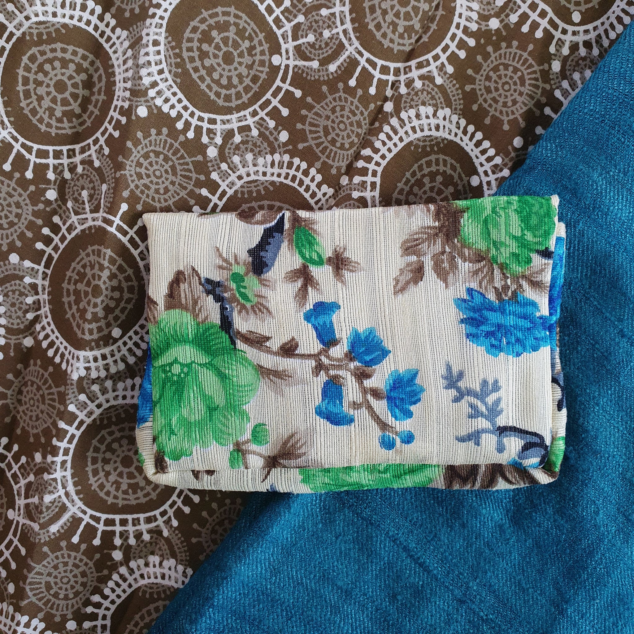 Fair Trade Fabric Covered Button Purse