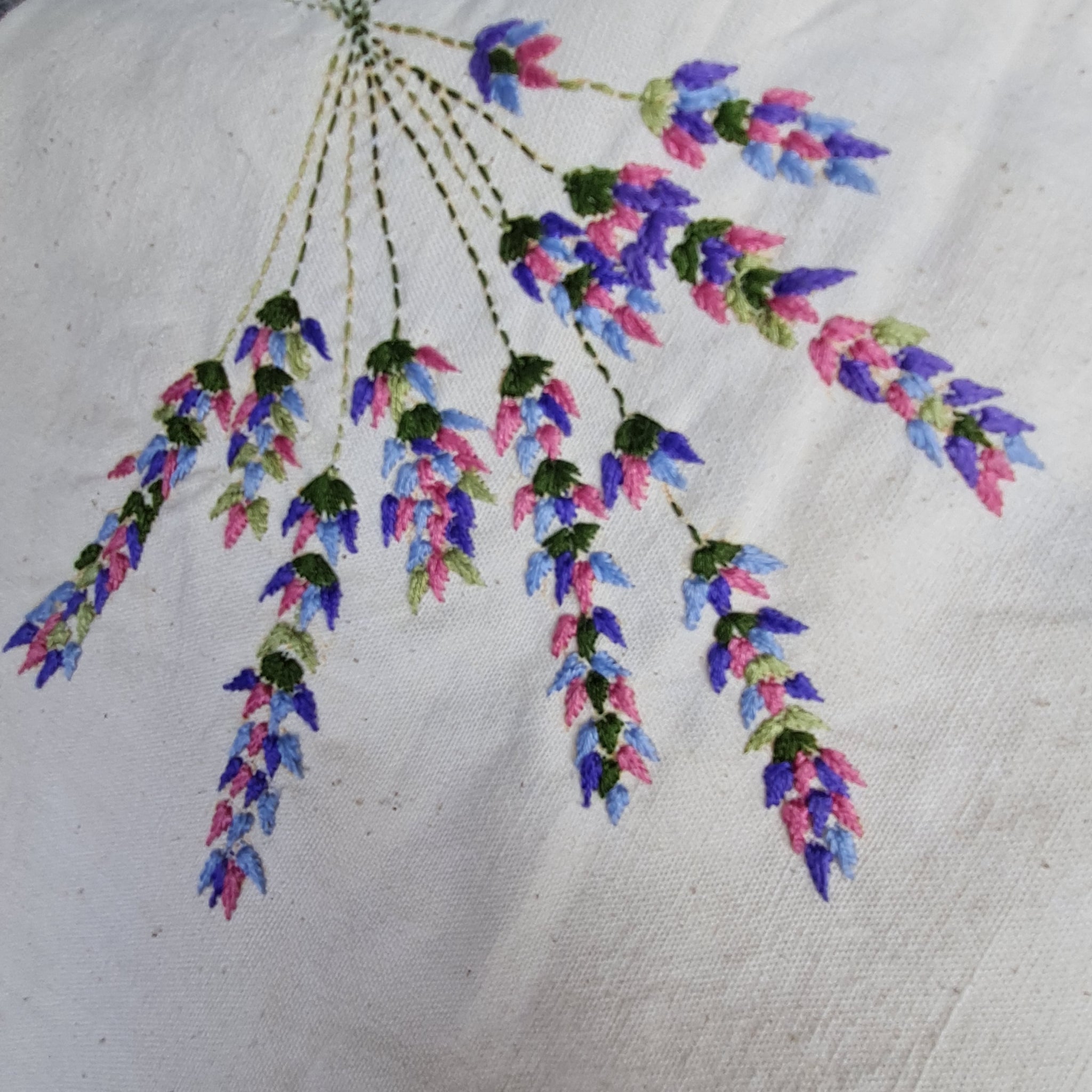 Fair Trade Embroidered Lavender