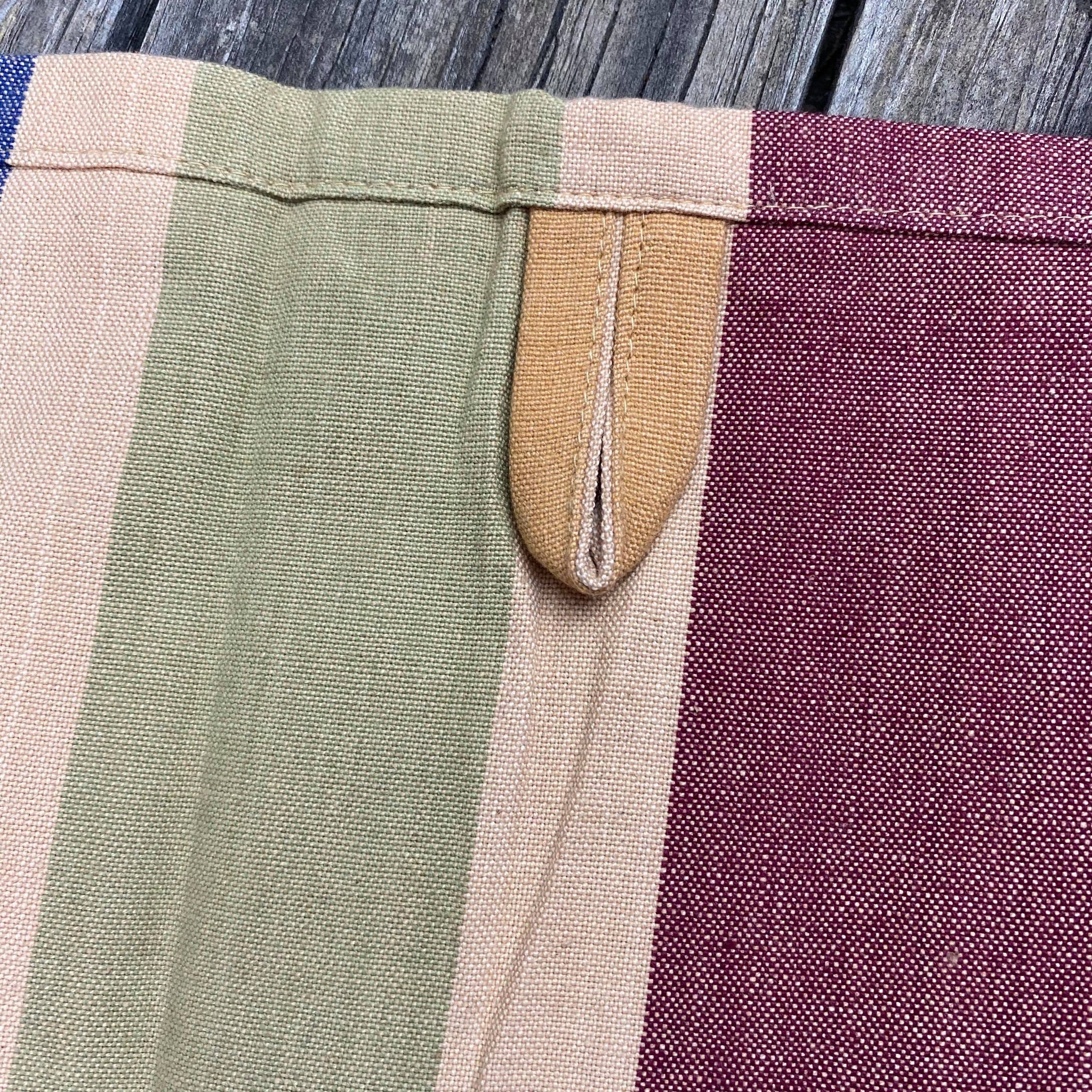 Fair Trade Handwoven Cotton Striped Designs Tea Towels