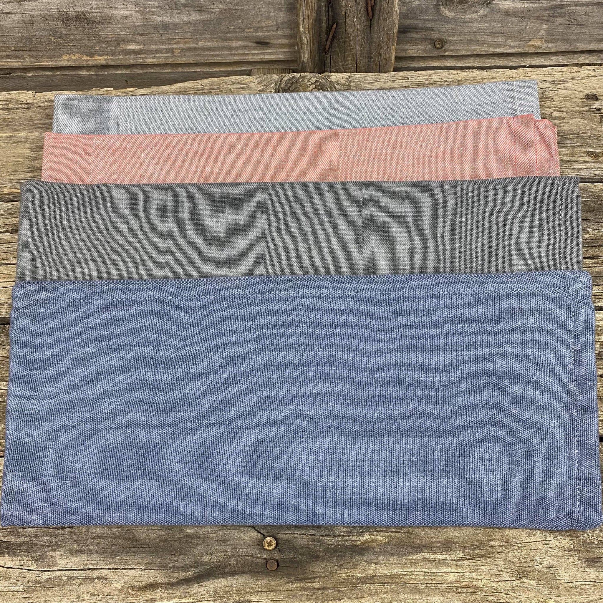 Fair Trade Handwoven Cotton Plain Tea Towels