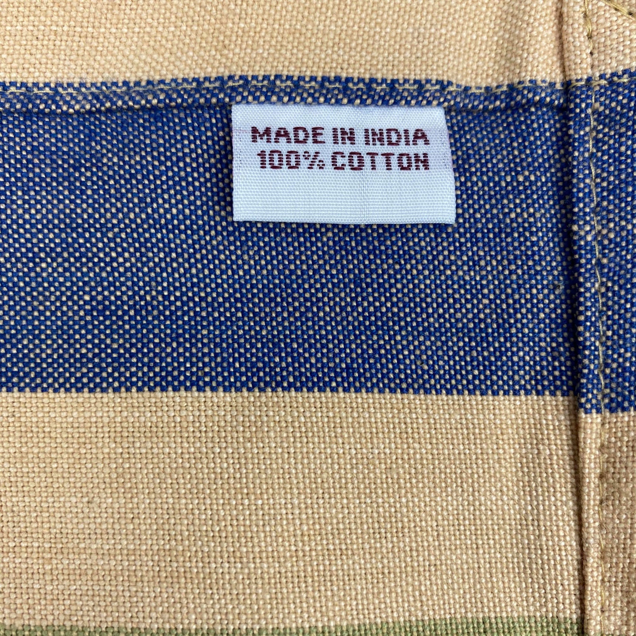 Fair Trade Handwoven Cotton Striped Designs Tea Towels
