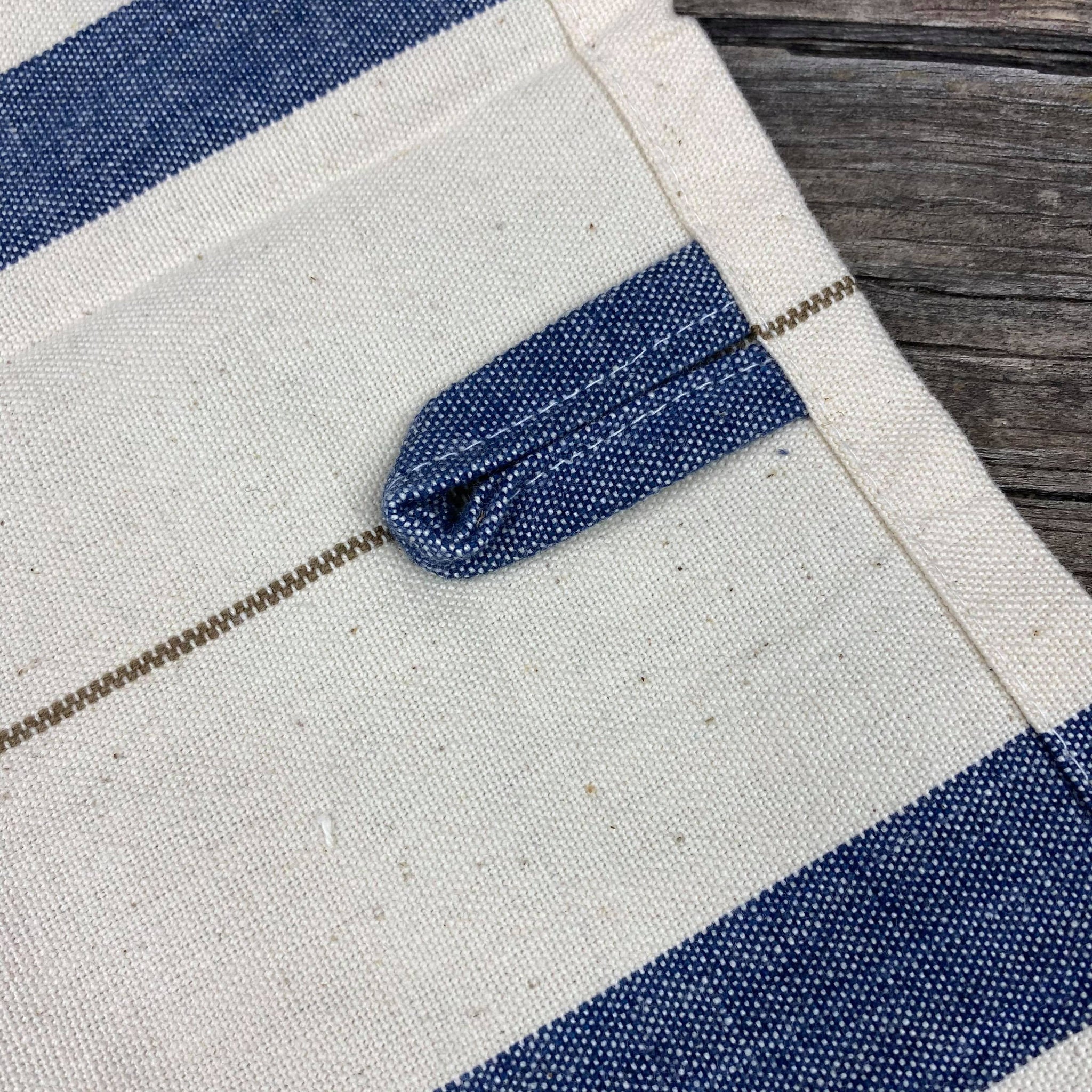 Fair Trade Handwoven Cotton Striped Designs Tea Towels