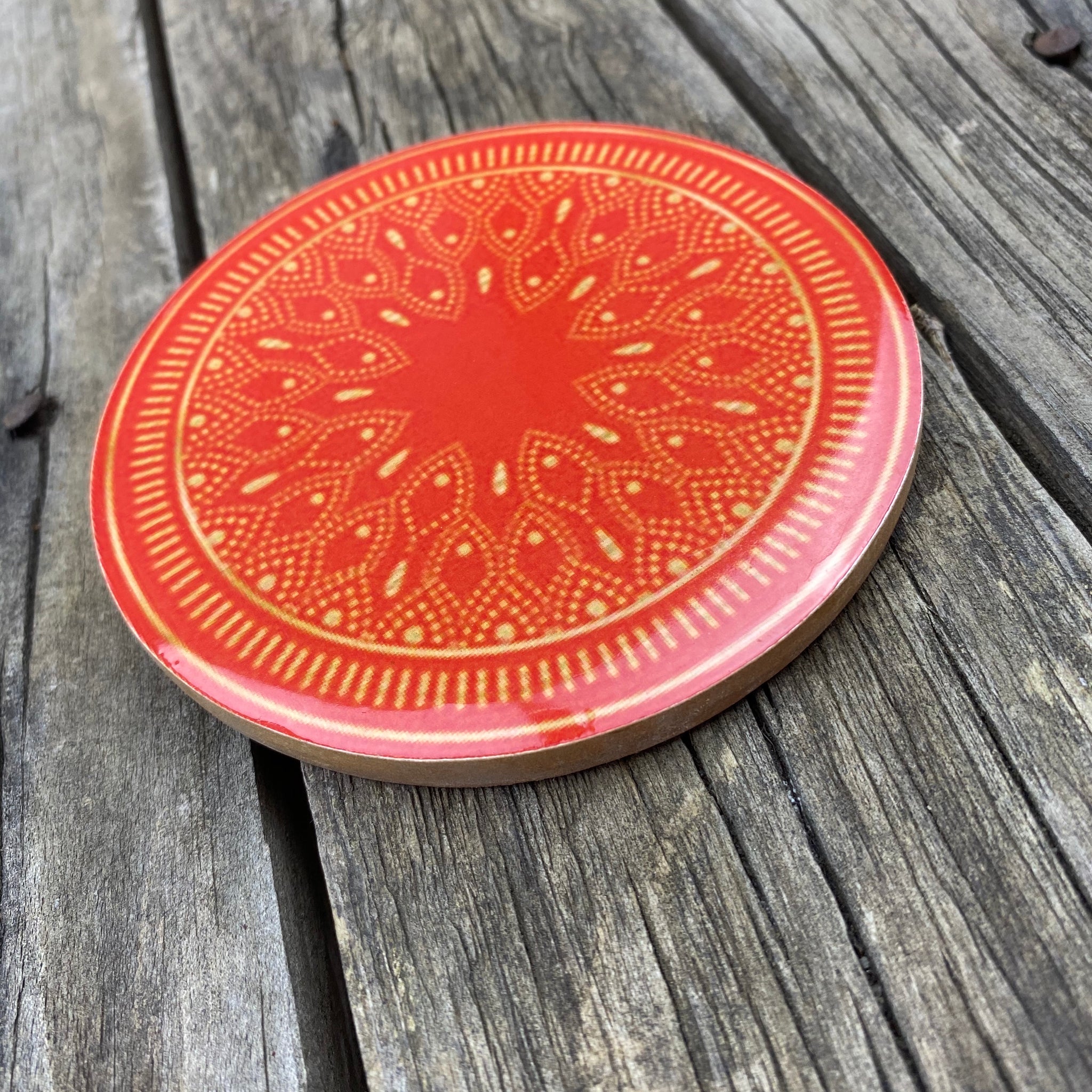 Fair Trade Ethical Round Resin Coasters