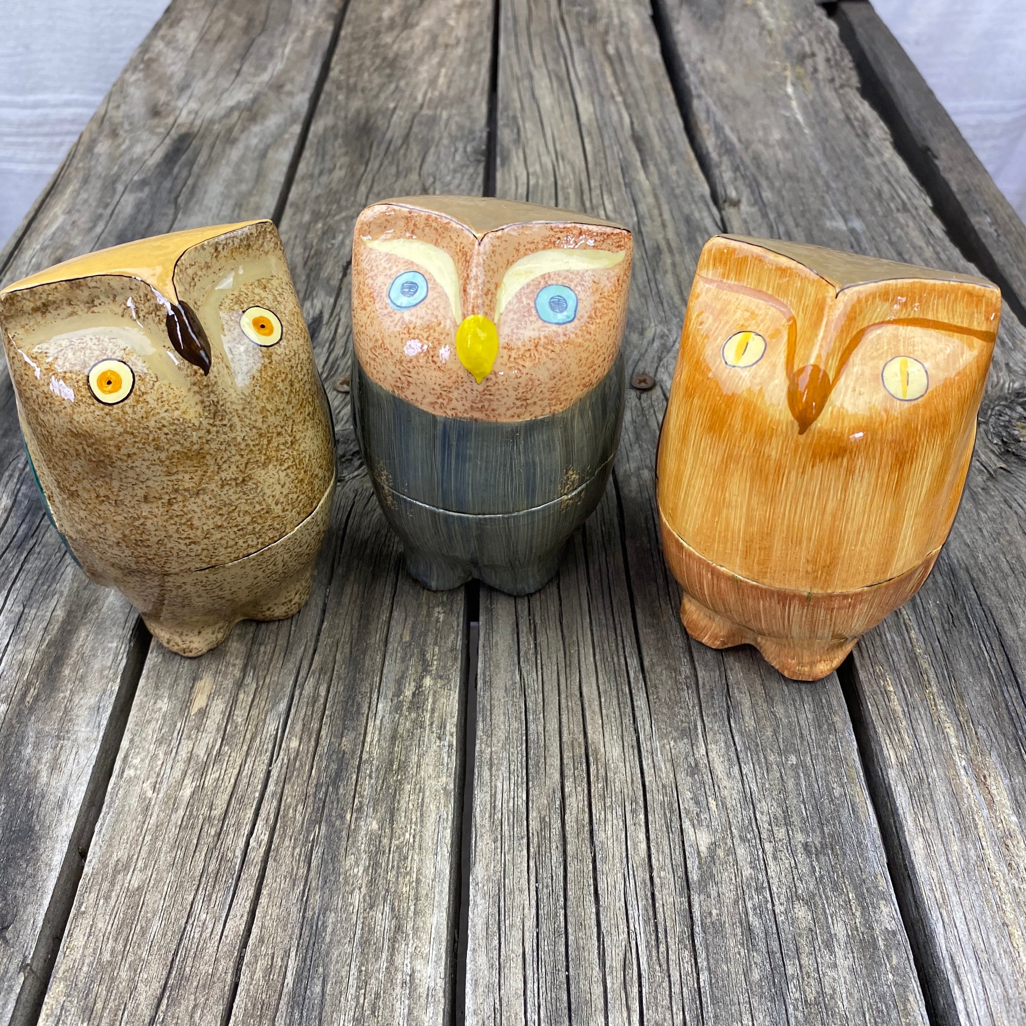 Fair Trade Owl Trinket Box