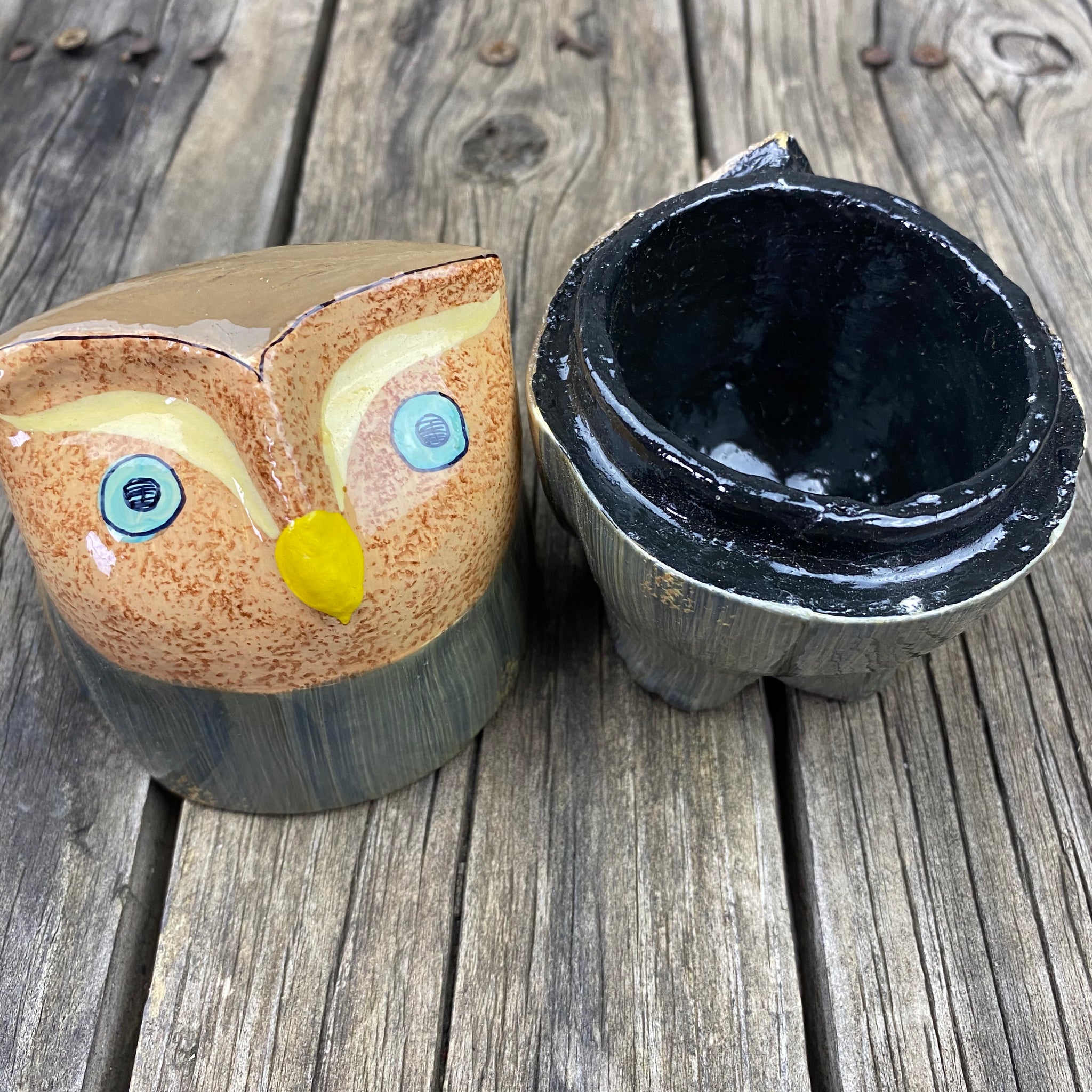 Fair Trade Owl Trinket Box