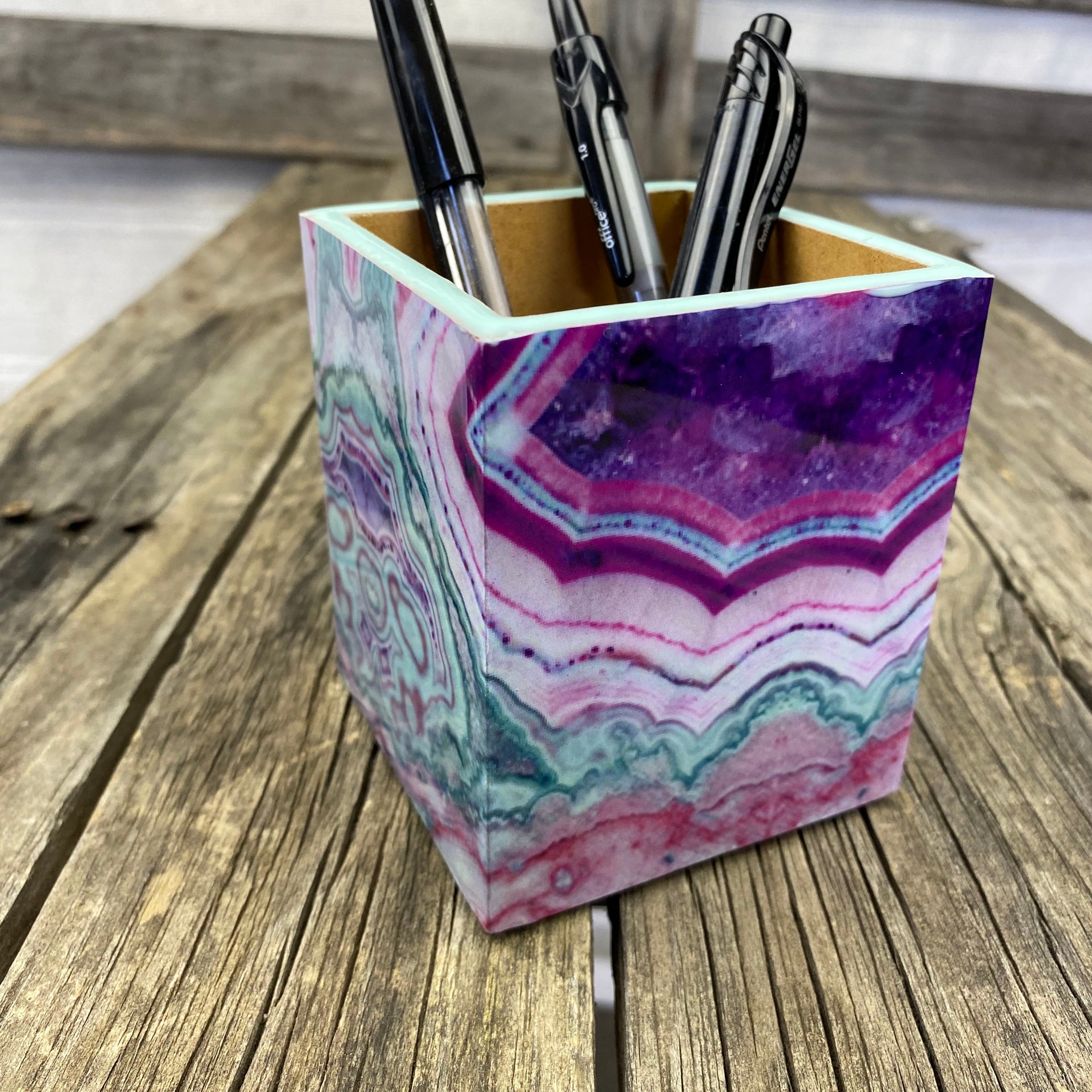 Fair Trade Ethical Pen Holder Shade Design