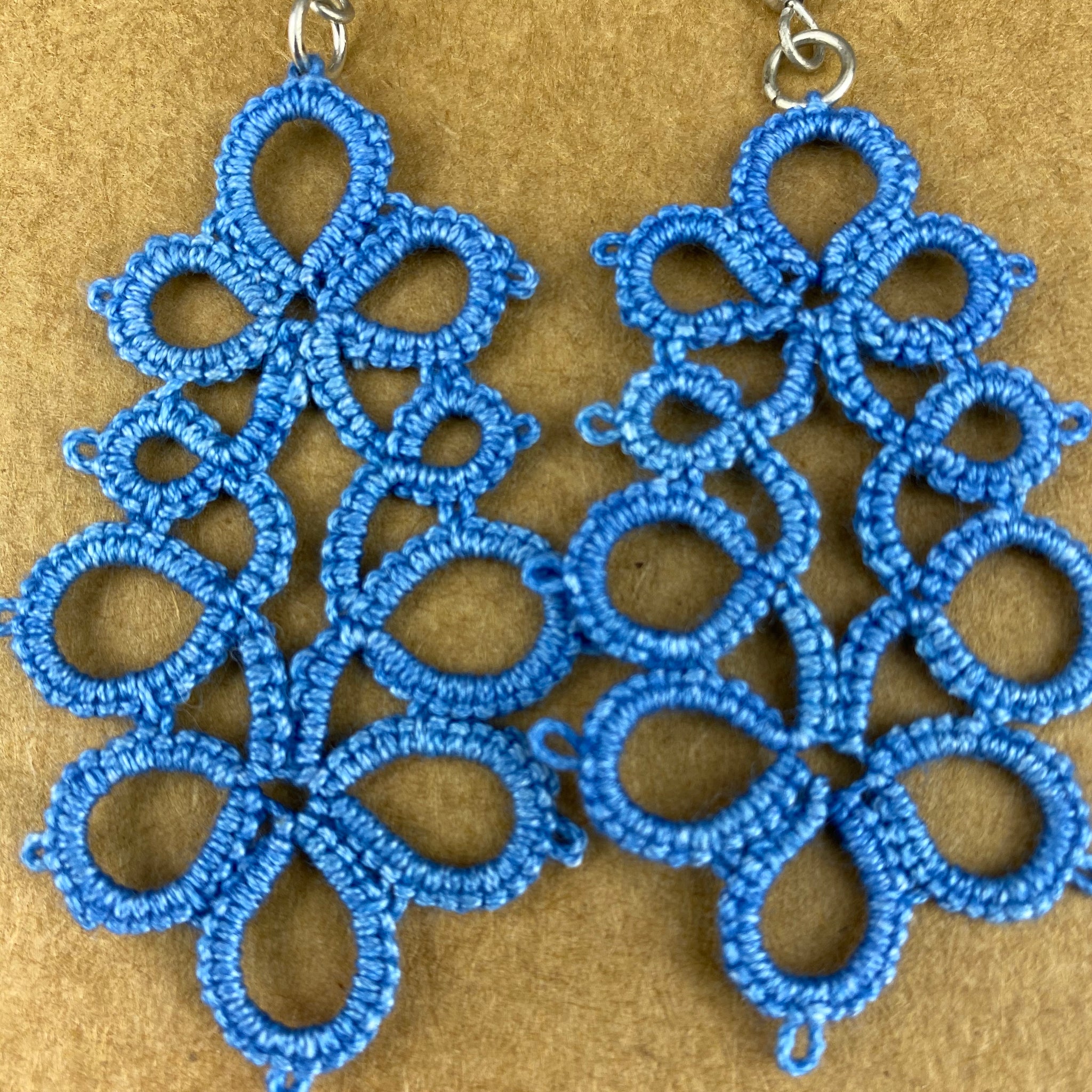 Fair Trade Earrings Tatted Pillars of Hope