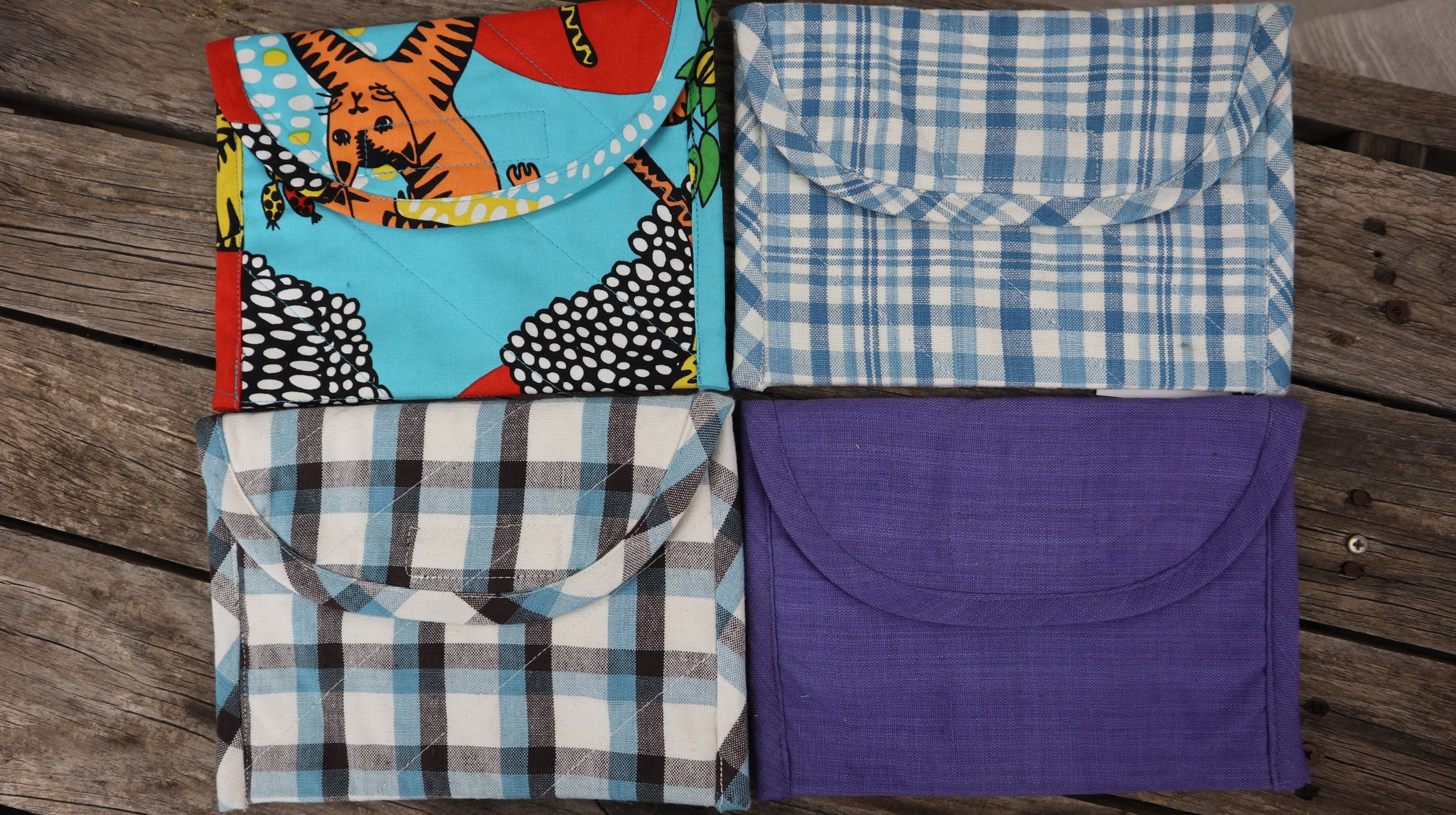 Fair Trade Ethical Hand Woven Cotton Mini IPad Cover - Assorted