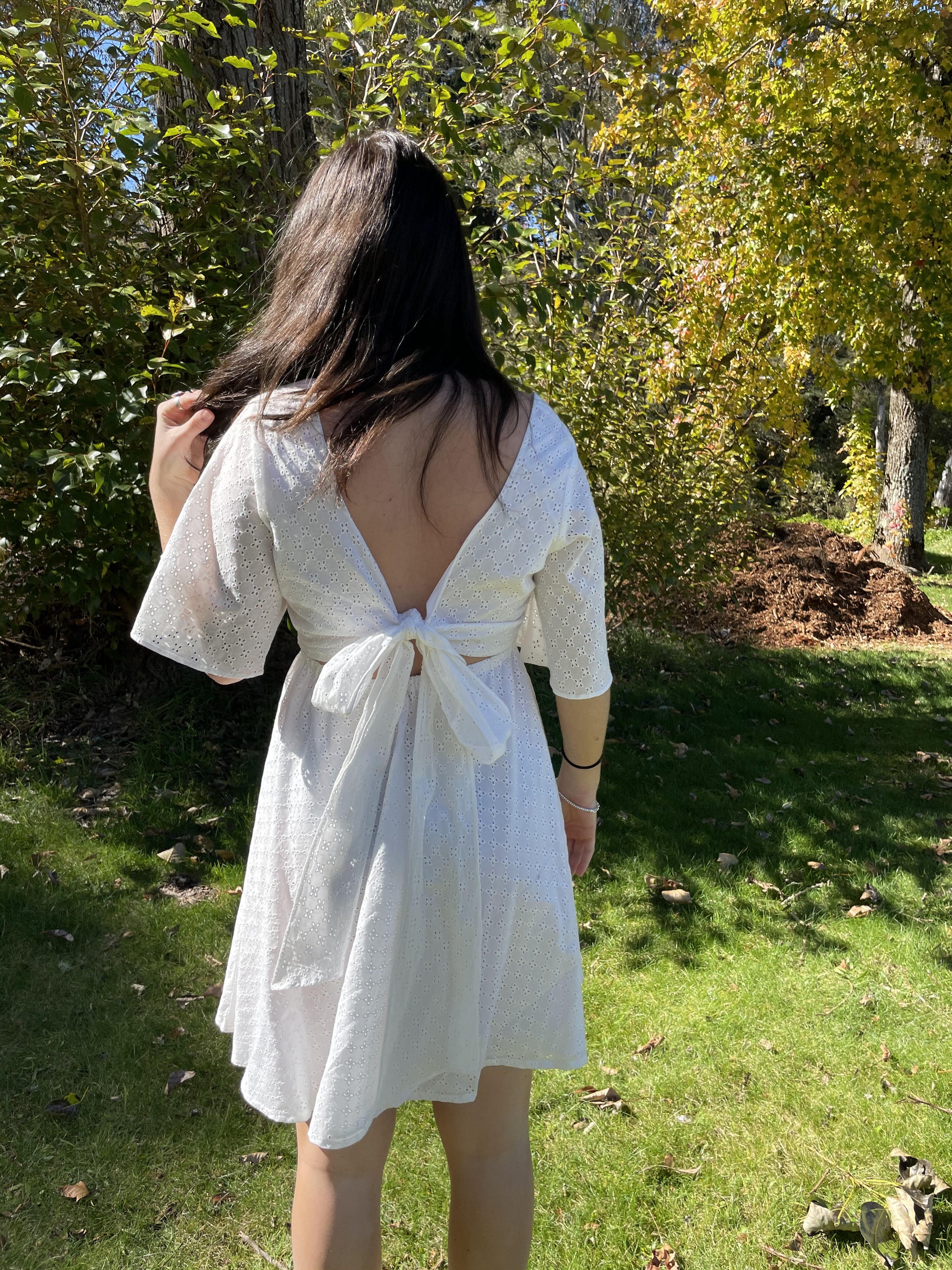 Fair Trade Hakoba Multiway Way Top Knot Dress - Black or White