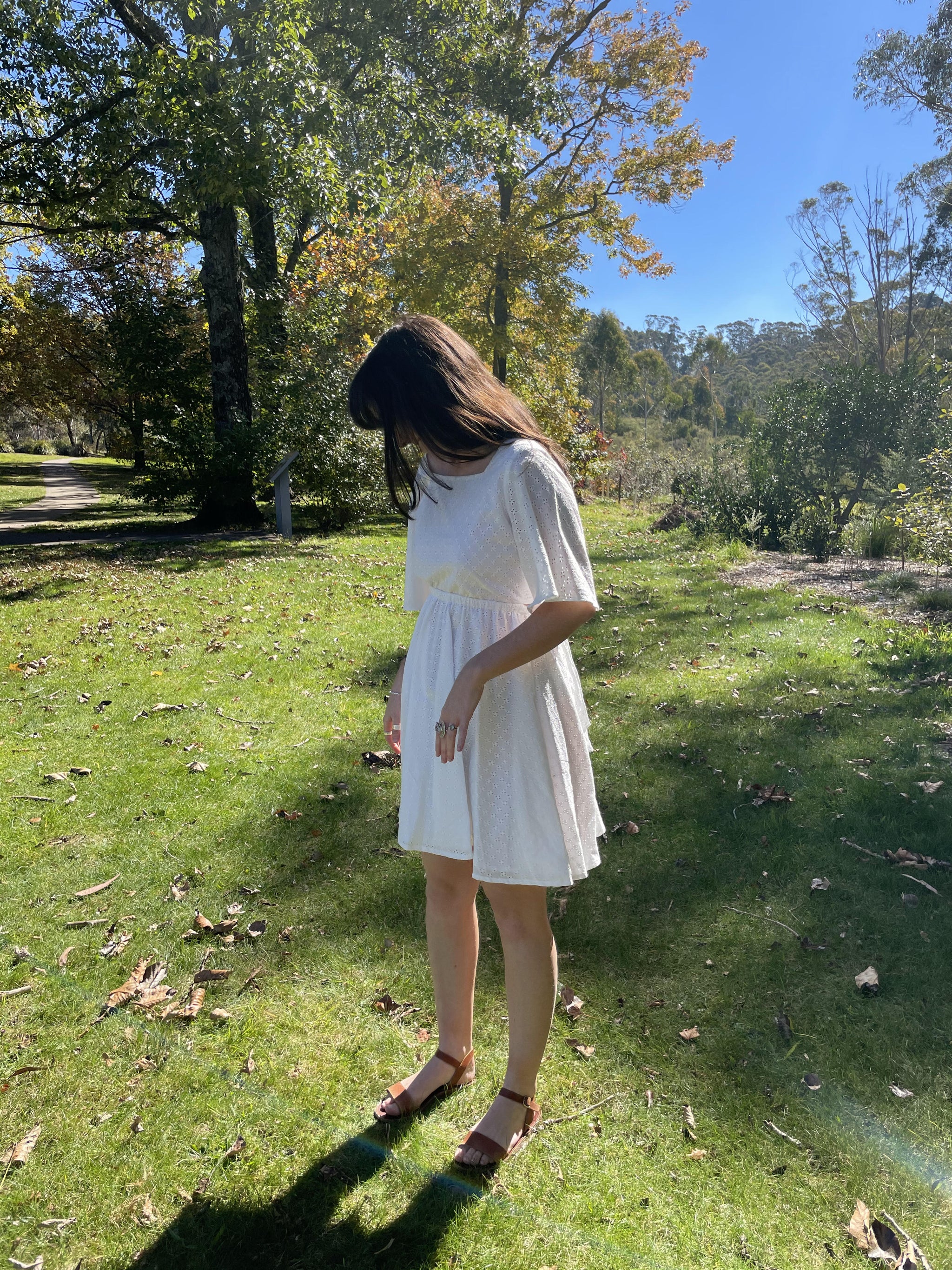 Fair Trade Hakoba Multiway Way Top Knot Dress - Black or White