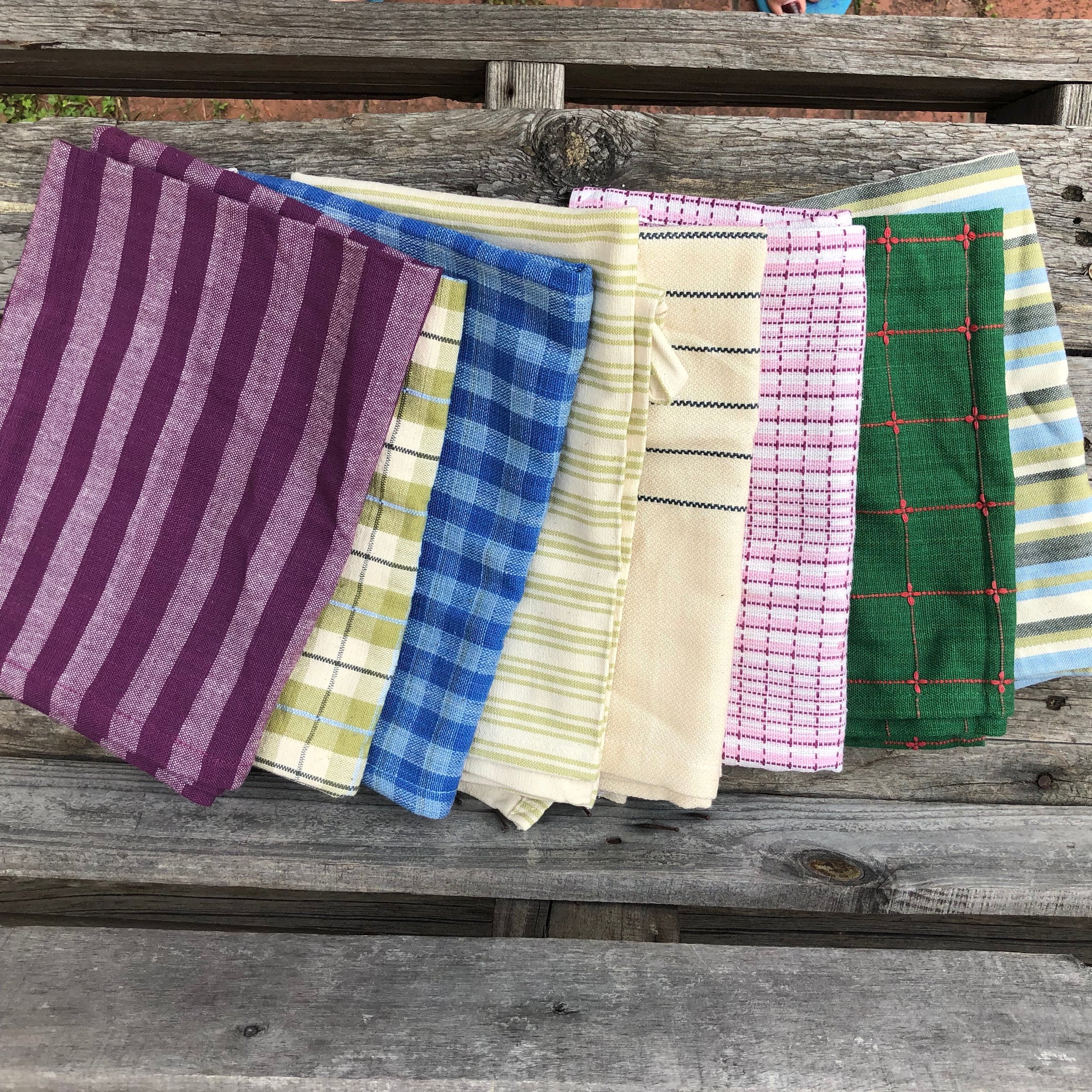 Fair Trade Ethical 100% Cotton Tea Towels
