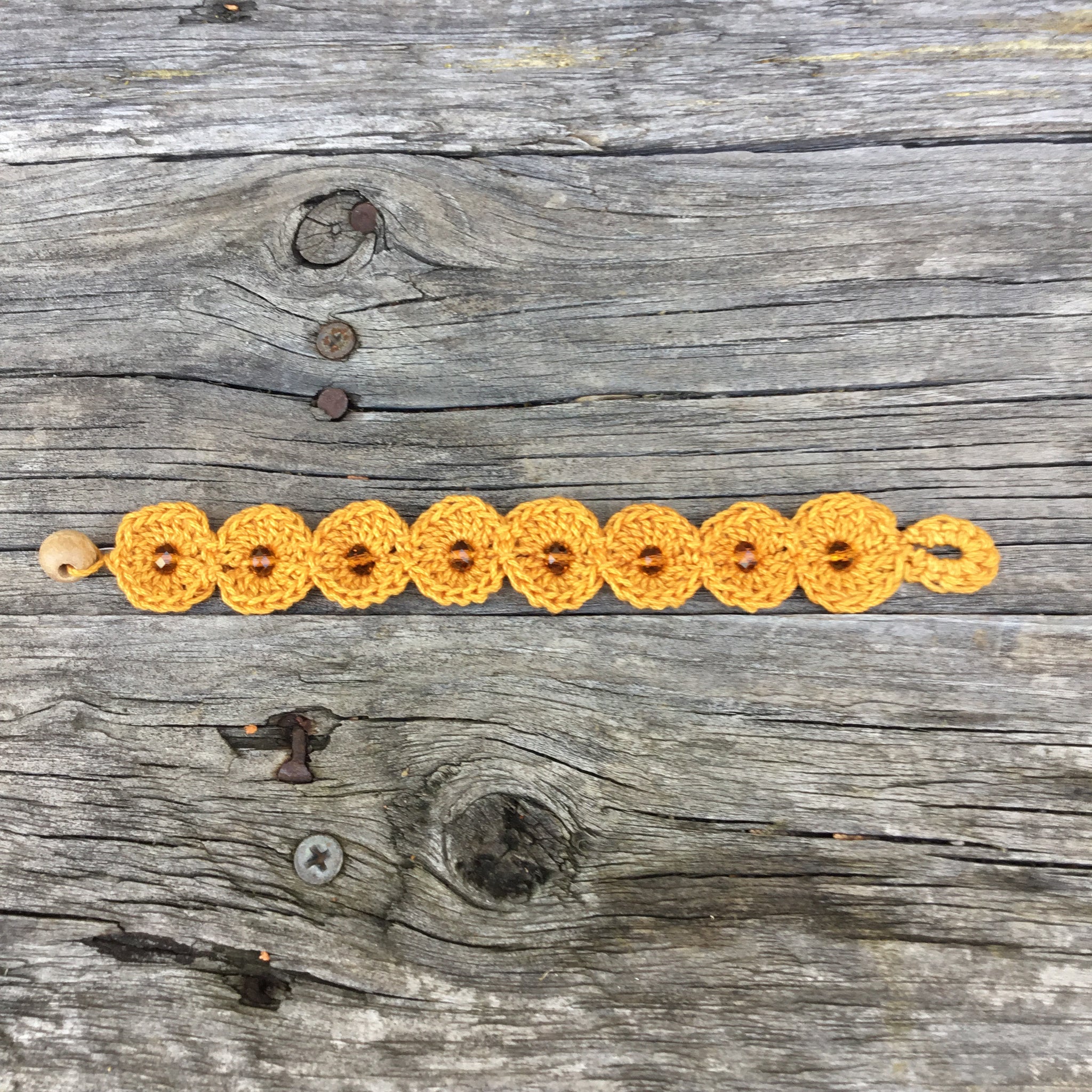 Fair Trade Ethical Tatted Bracelet