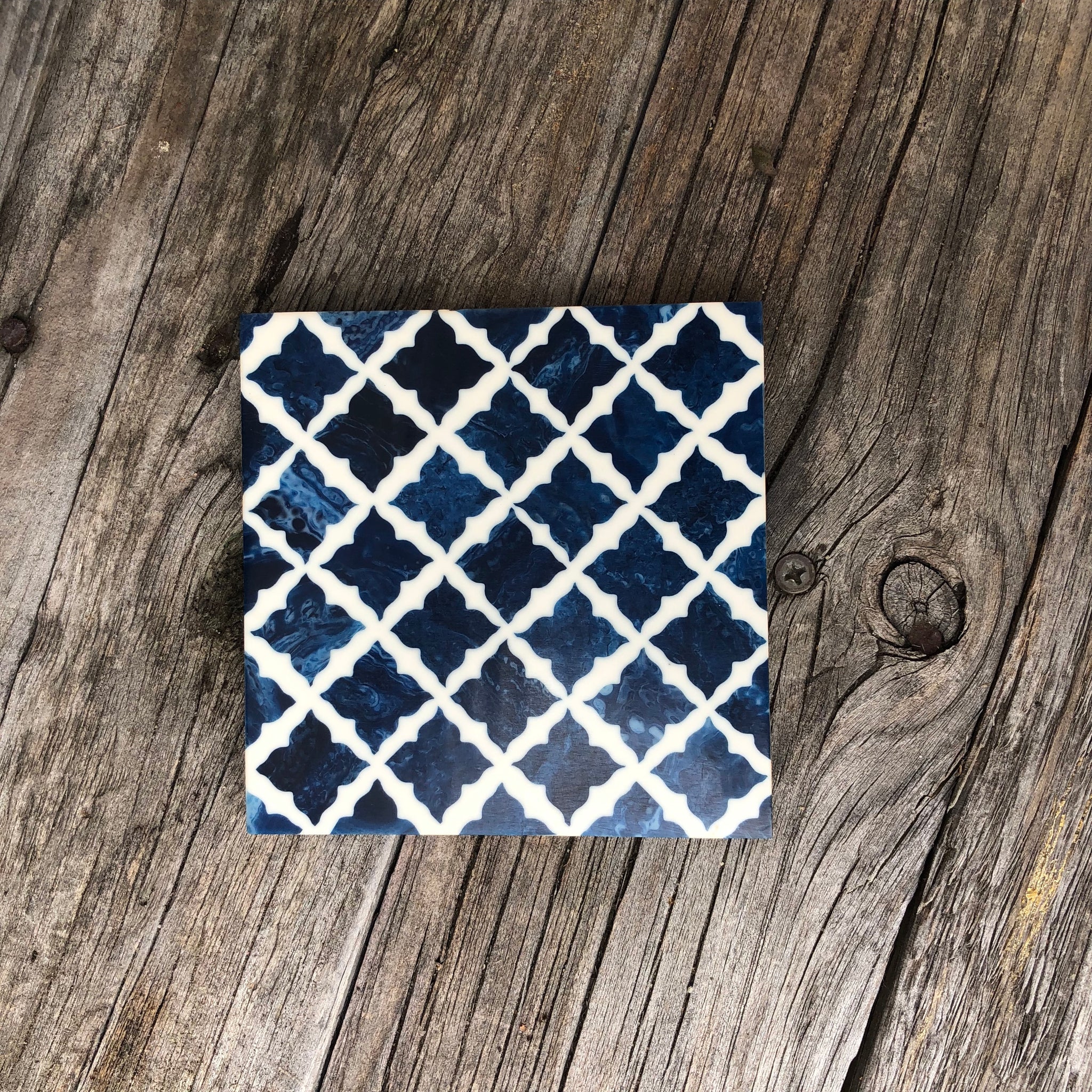 Fair Trade Resin Coaster